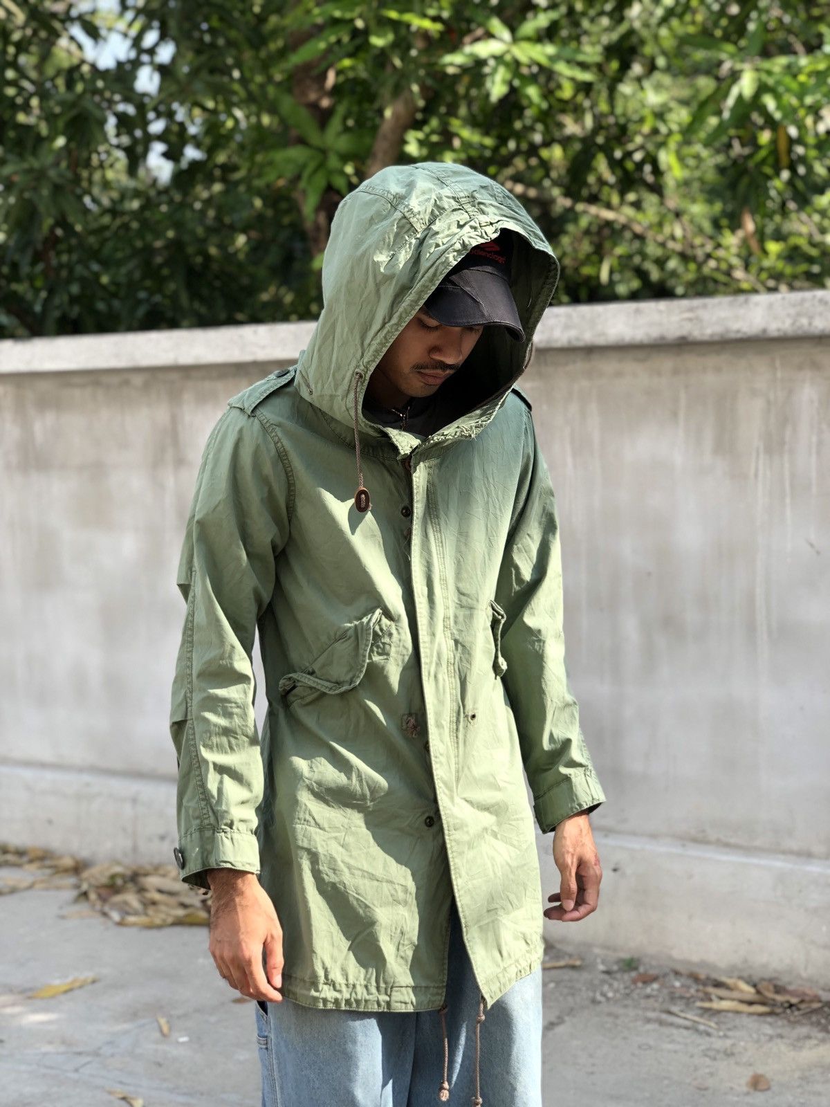 Japanese Brand × Vintage RNA inc. Parka 🫒 Size US XS / EU 42 / 0 - 6 Thumbnail