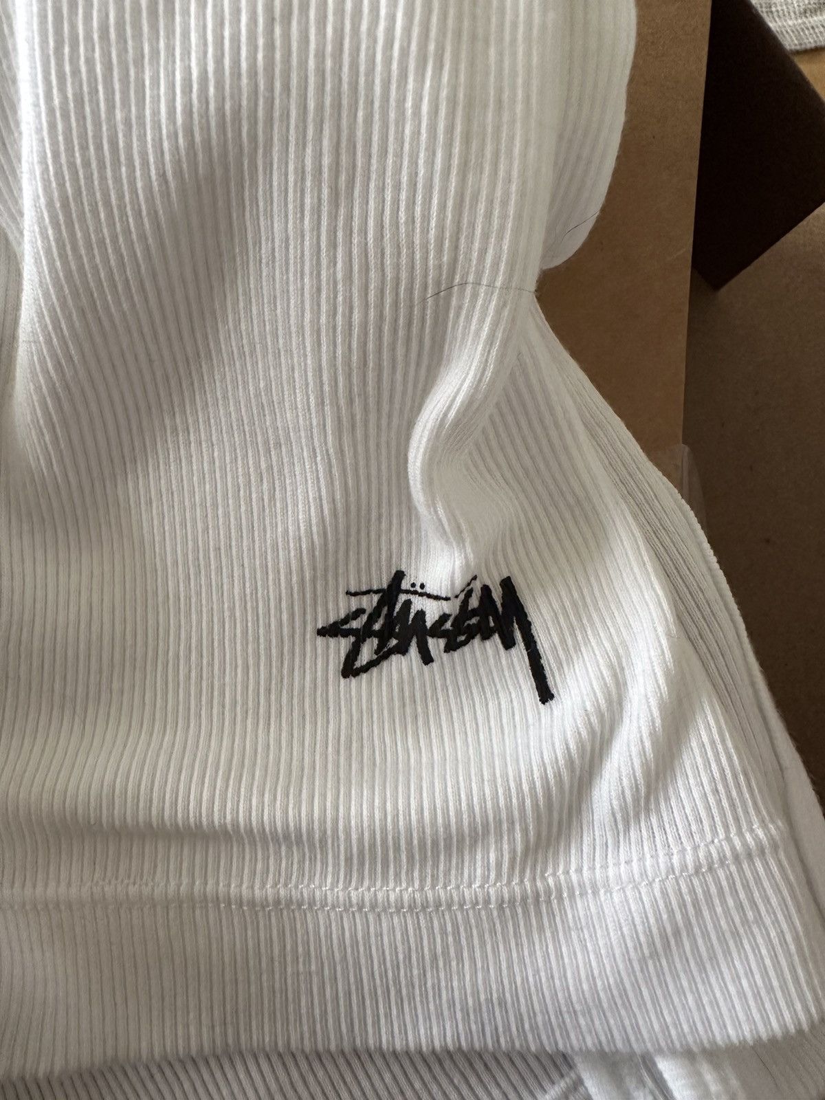 Stussy Stussy - White Tank Top Size US S / EU 44-46 / 1 - 5 Thumbnail