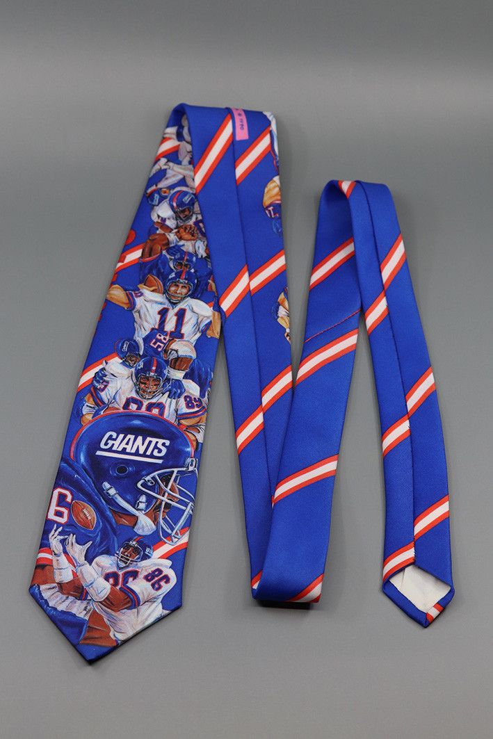 Ralph Marlin × Vintage Vintage New York Giants NFL Tie by Ralph Marlin Size ONE SIZE - 10 Thumbnail