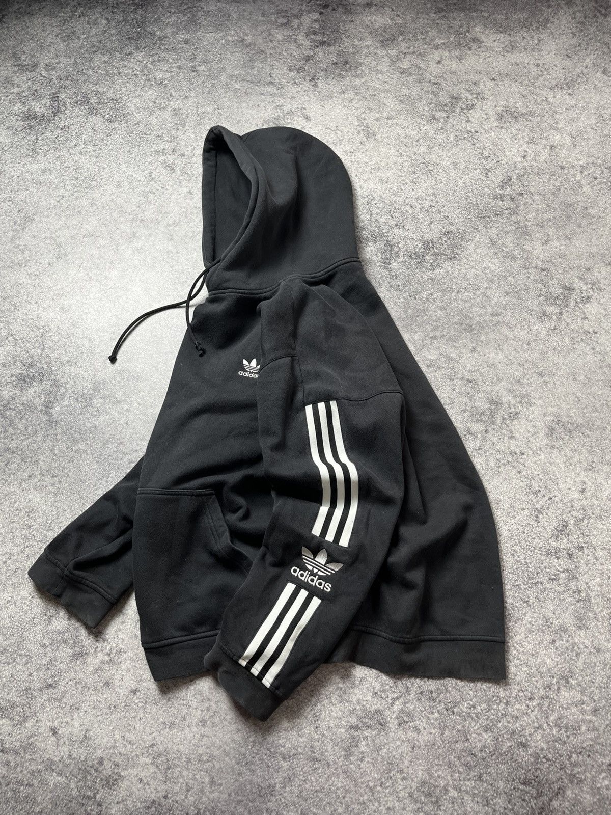 Adidas 🔥CRAZY ADIDAS BALENCIAGA VIBE OPIUM BOXY HOODIE Y2K 00’S Size US S / EU 44-46 / 1 - 2 Thumbnail