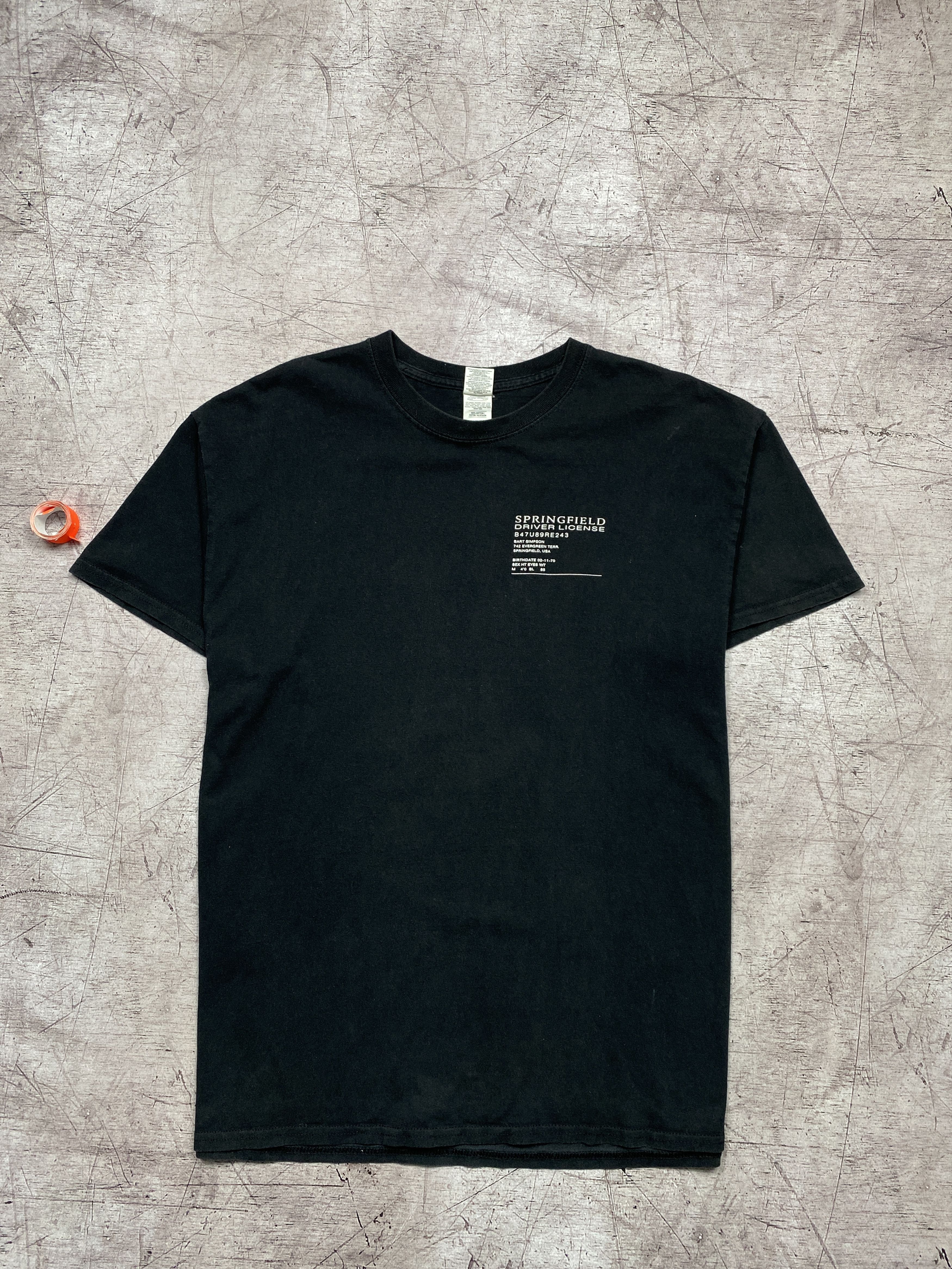 The Simpsons × Vintage The Simpsons Bart Driver License Vintage T-Shirt Size US XL / EU 56 / 4 - 4 Thumbnail