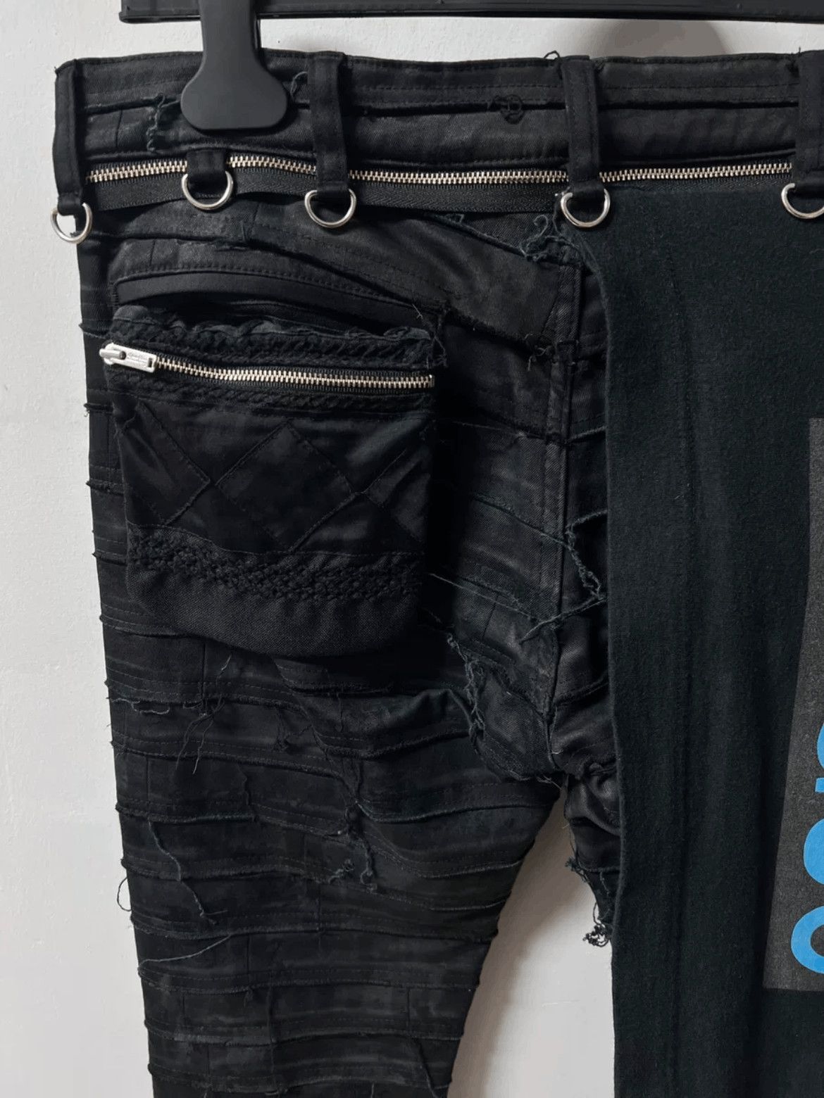 Undercover Sz 3 Undercover 16SS Patches SCAB Distressed Denim-2505 Size US 32 / EU 48 - 6 Thumbnail