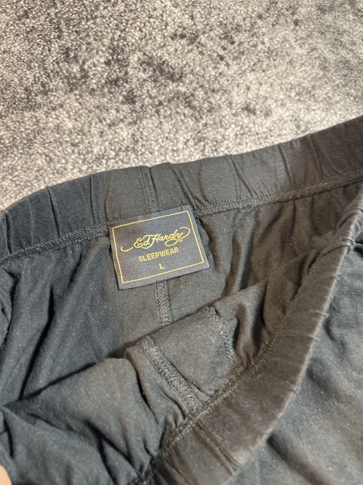 Ed Hardy Y2K Ed Hardy Logo Shorts Black Streetwear Rare L USA Size US 34 / EU 50 - 3 Thumbnail