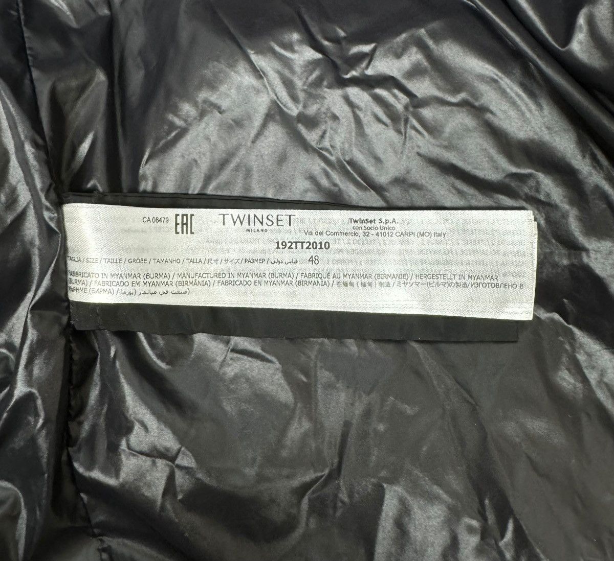 TWINSET Twinset Milano Down Jacket Nylon-Volour size IT48 Size XL / US 12-14 / IT 48-50 - 11 Thumbnail