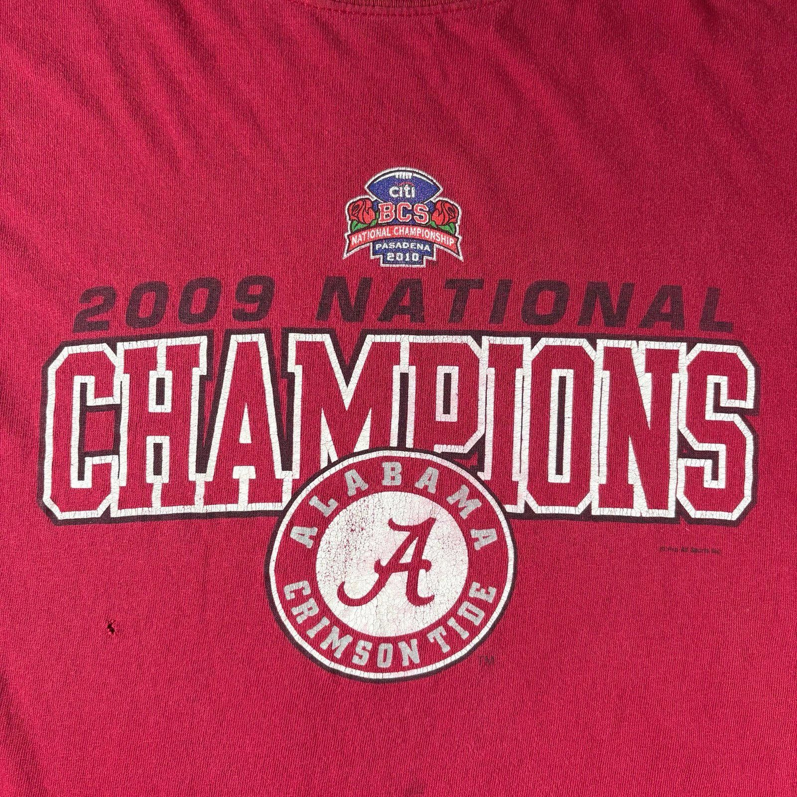 Gildan Y2K Alabama football t shirt Size US L / EU 52-54 / 3 - 3 Thumbnail