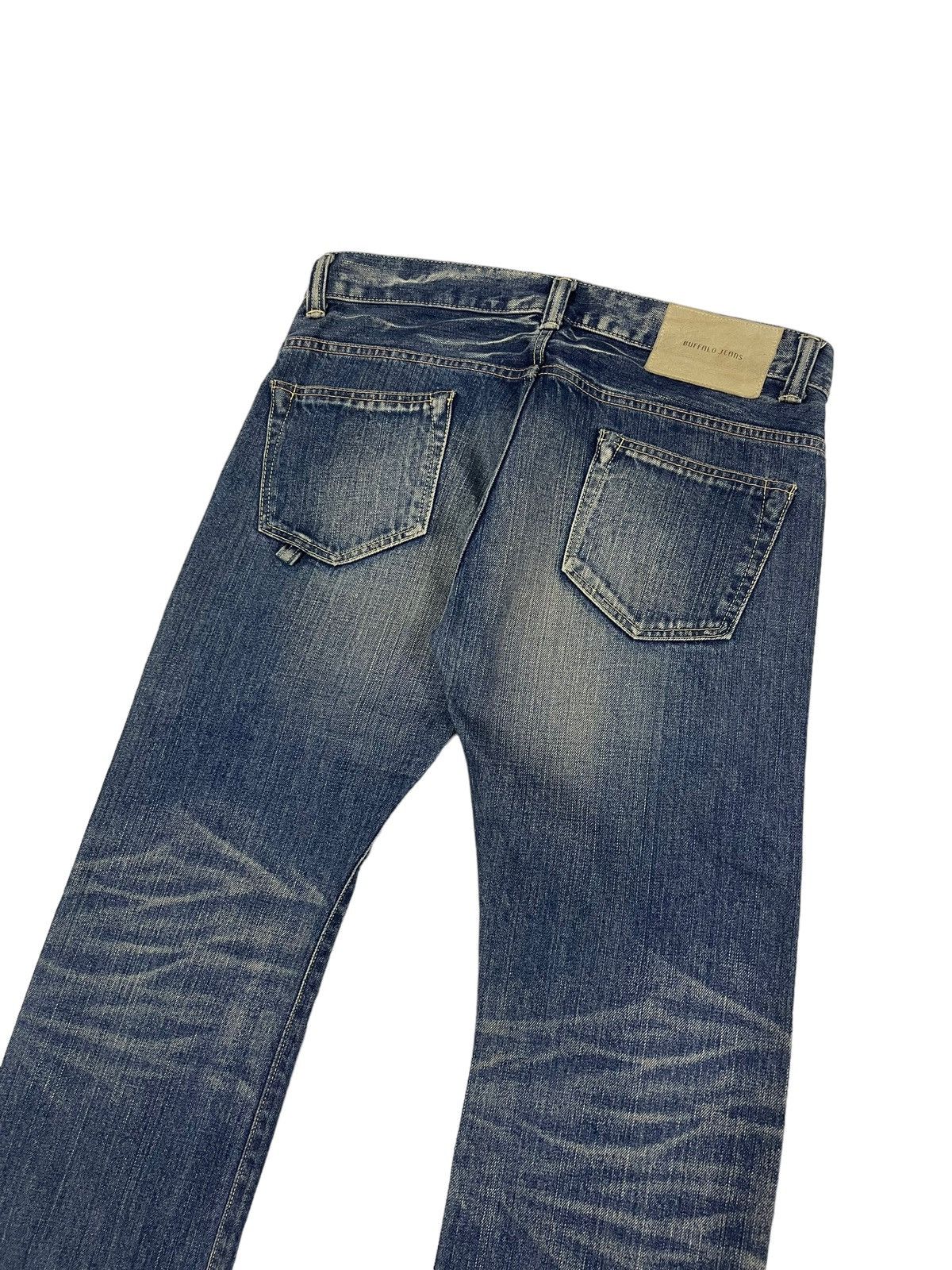 BUFFALO BOBS Buffalo Japan Studded Jeans Hysteric Style Size US 33 - 6 Thumbnail