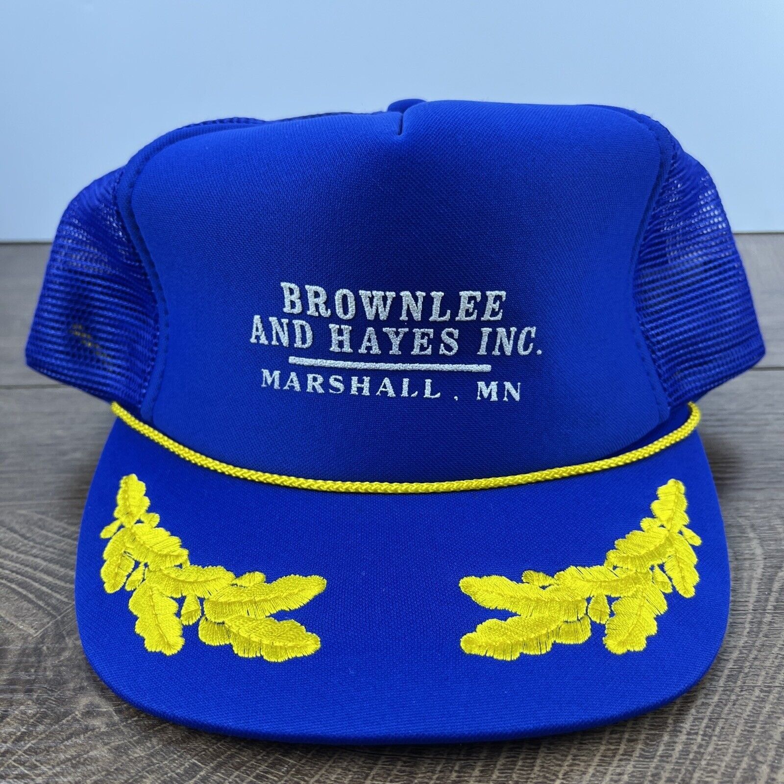 Other Brownlee and Hayes Inc Hat Blue Adjustable Hat Snapback Adul Size ONE SIZE - 1 Thumbnail