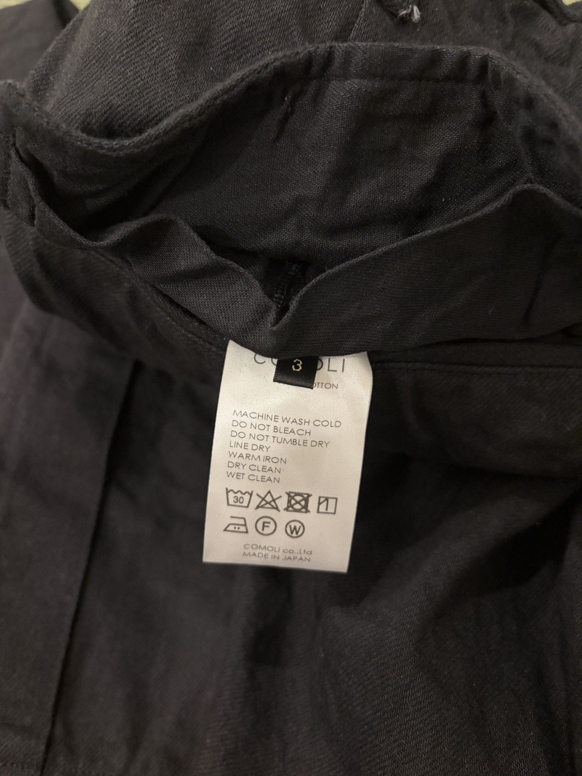 Comoli Comoli Black Denim BDU Pants Size 3 Size US 34 / EU 50 - 11 Thumbnail