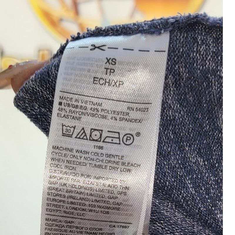 Gap Gap Blue Knit Long Sleeve Sweater Top Pullover Size XS Size XS / US 0-2 / IT 36-38 - 5 Thumbnail