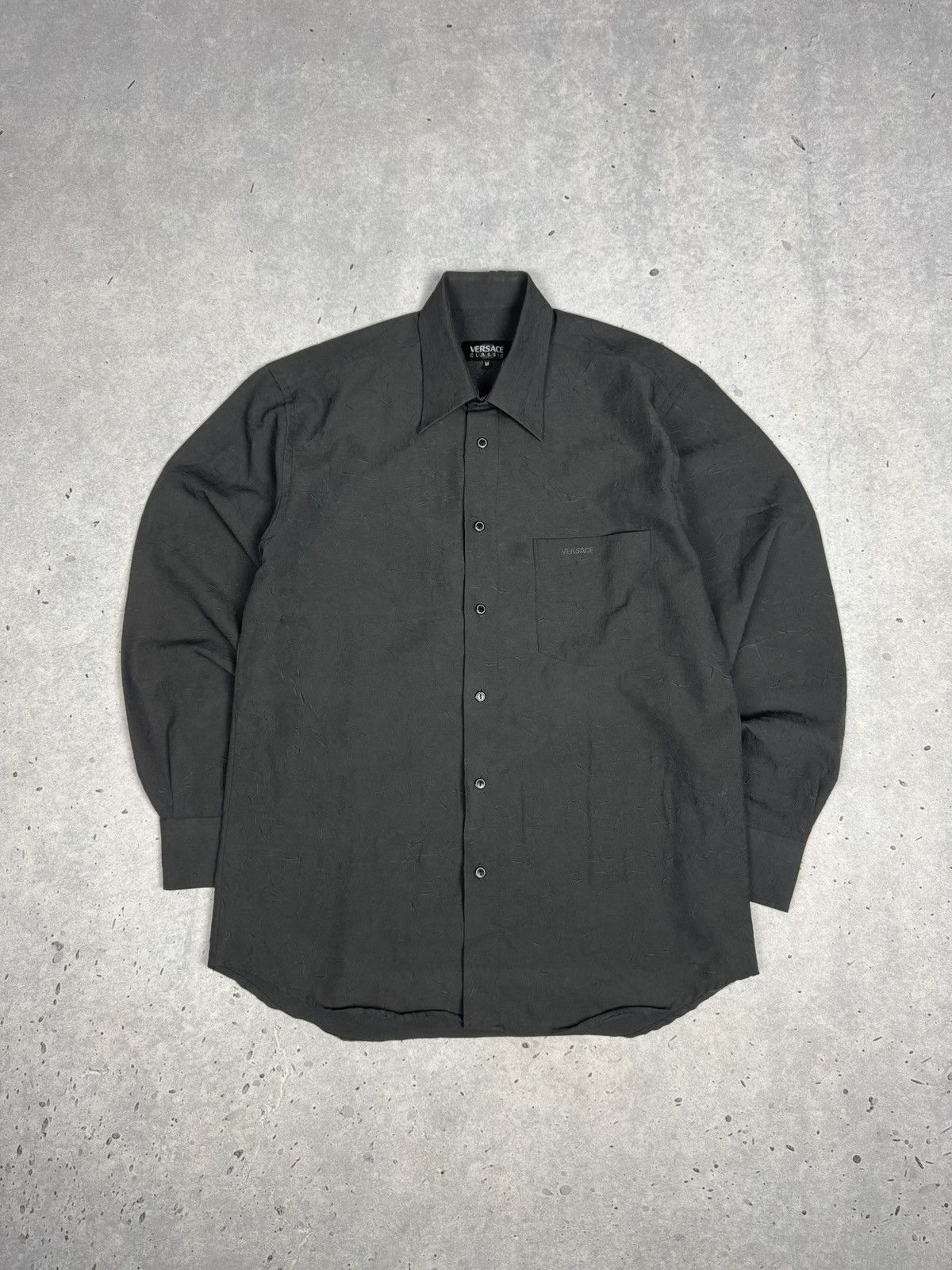 Versace Vintage Versace Classic Structure Shirt Medusa Size US M / EU 48-50 / 2 - 1 Thumbnail