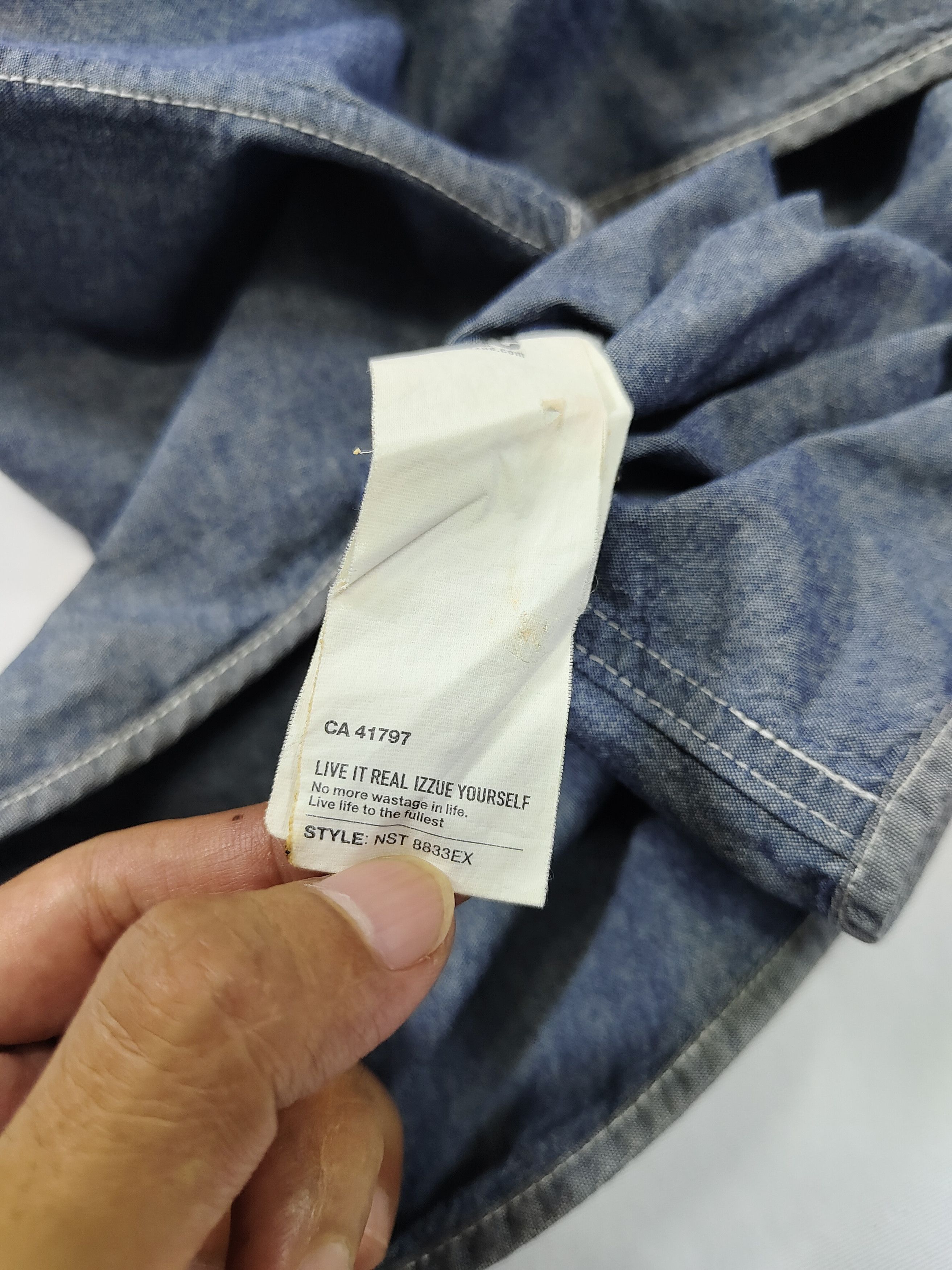 izzue Izzue 🇯🇵 Paisley Pacthwork Yoke Denim Western Shirt Size US S / EU 44-46 / 1 - 10 Thumbnail