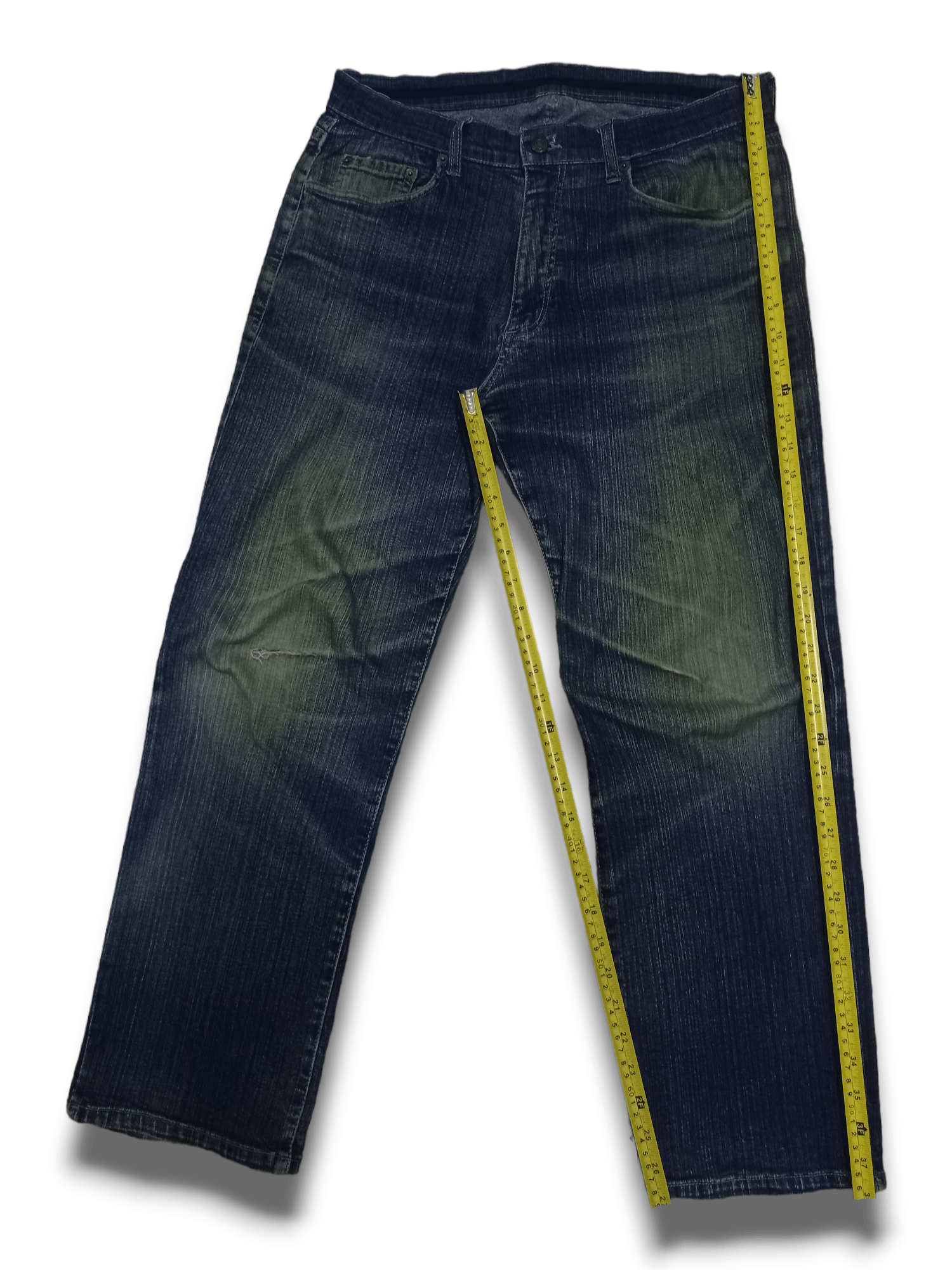 Japanese Brand Vintage Japanese Brand Mud Wash Loose Denim Pants Size US 32 / EU 48 - 9 Thumbnail