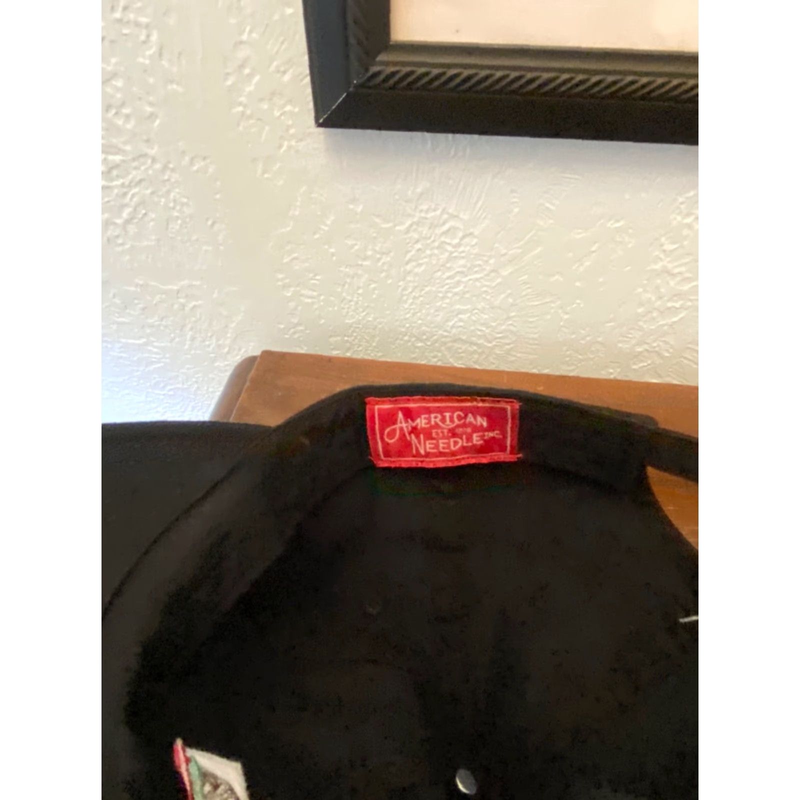 American Needle American Needle Hat Califo rnia Flag Bear Slouch Dad Black OSFM Mens Cotton Baseball Cap EUC Size ONE SIZE - 5 Thumbnail