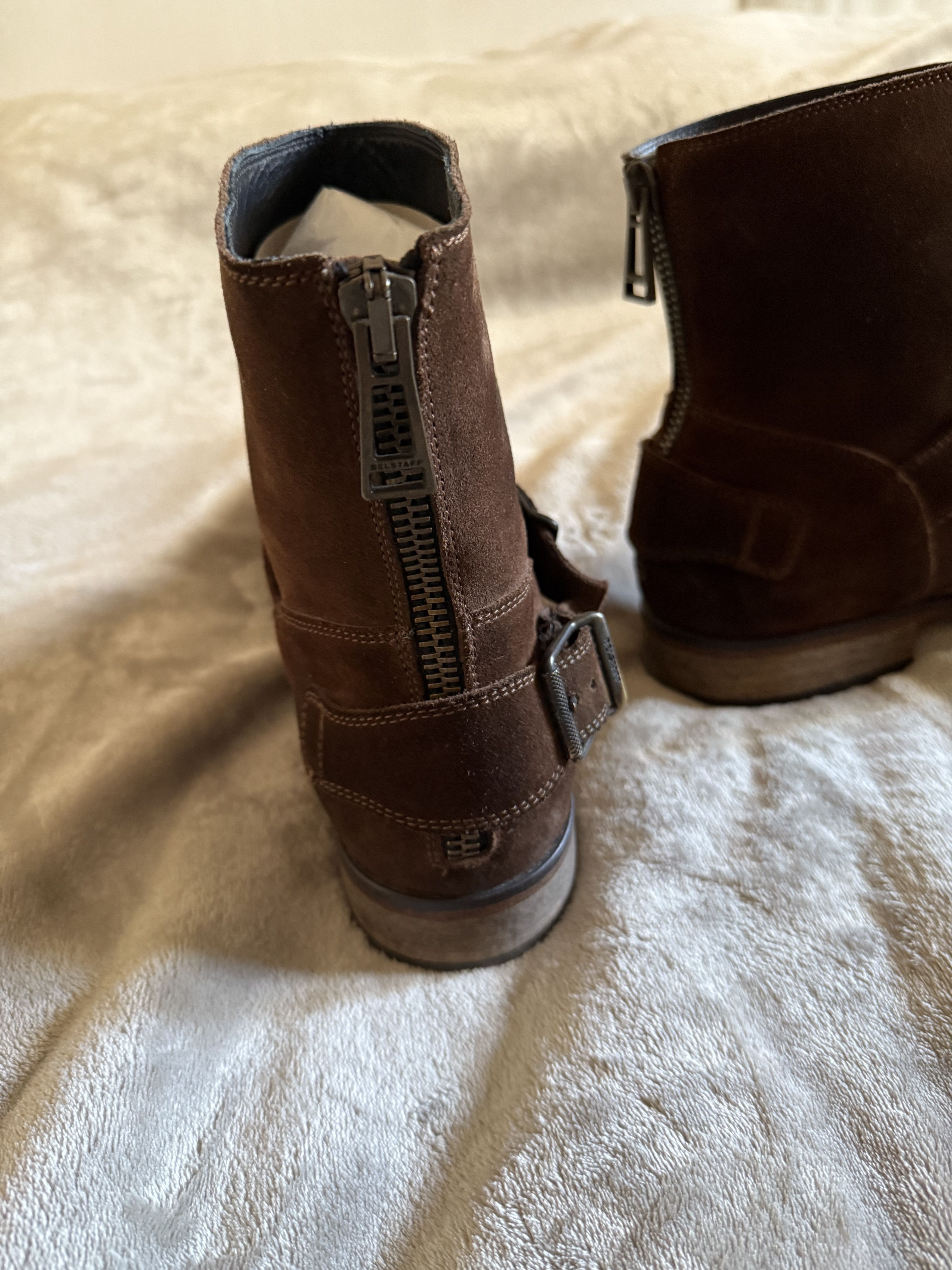 Belstaff Belstaff Brown Suede Boots Size US 11 / EU 44 - 3 Thumbnail