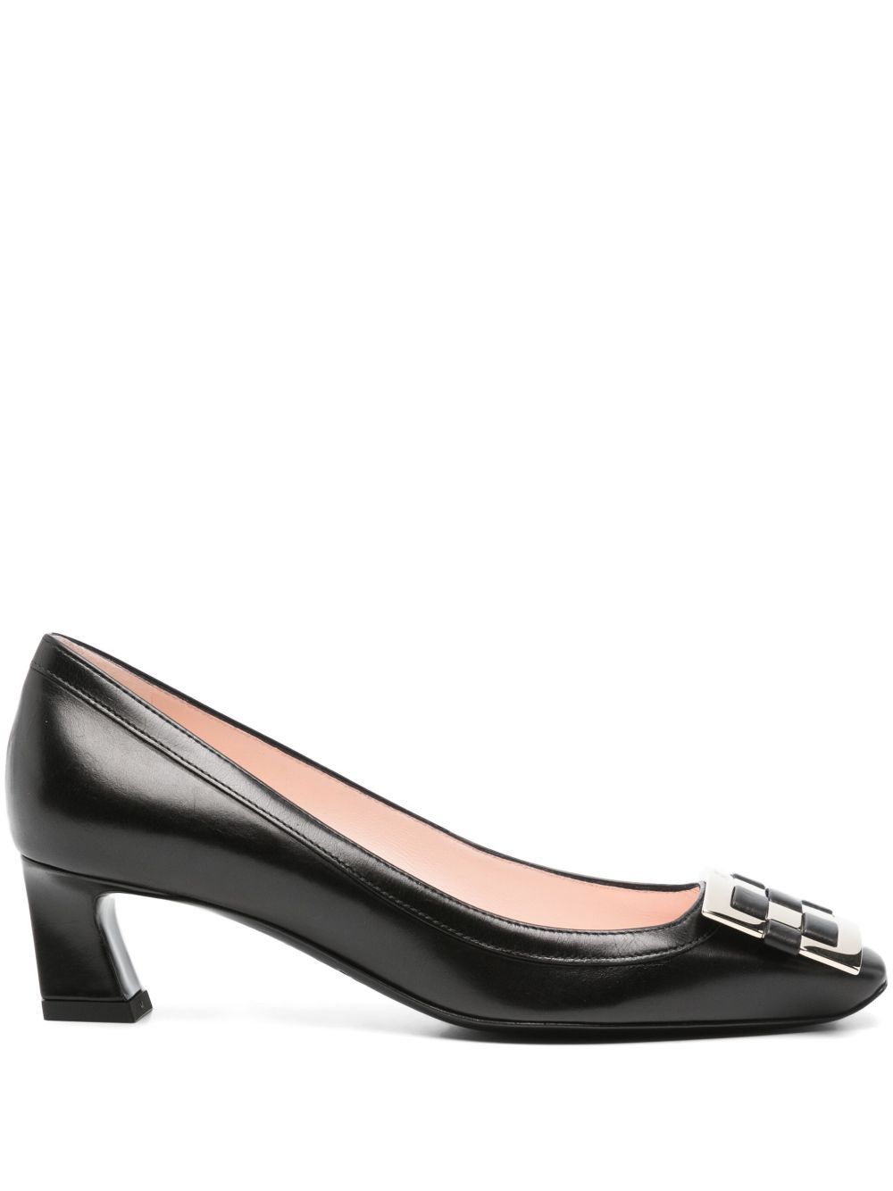 Roger Vivier TROMPETTE LEATHER PUMPS Size US 10 / IT 40 - 1 Thumbnail
