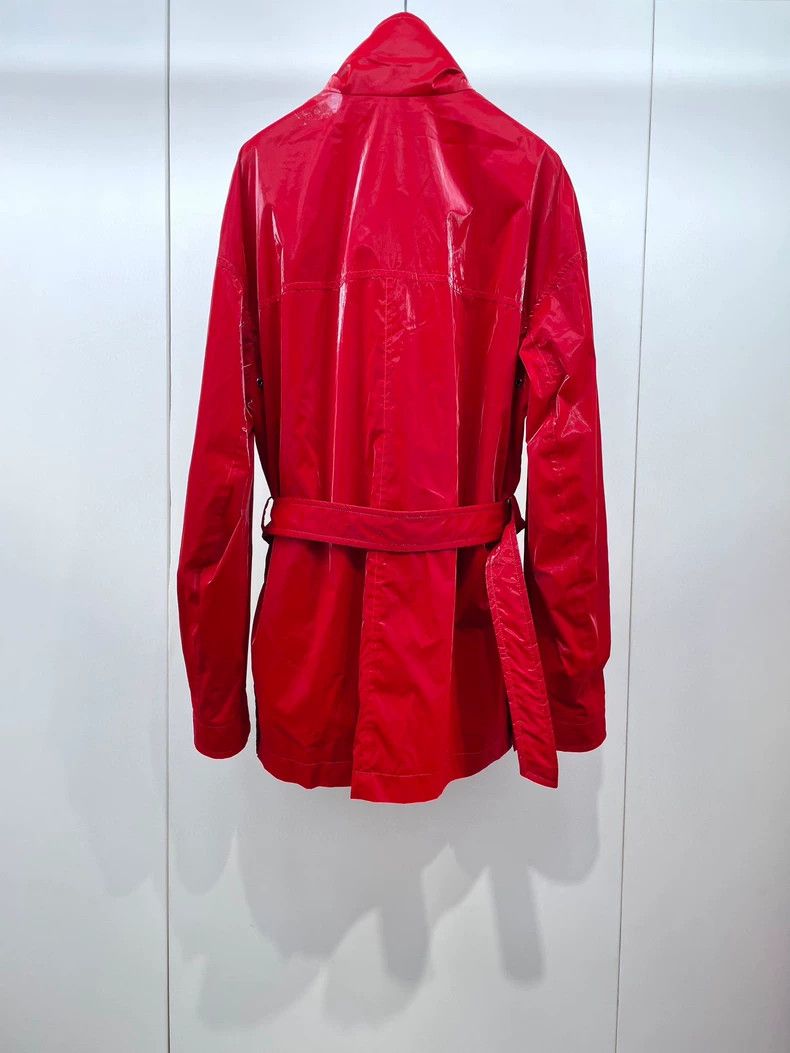 Dior Dior Wang Junkai's same red leather jacket 2501-Nextarrow Size US M / EU 48-50 / 2 - 2 Thumbnail