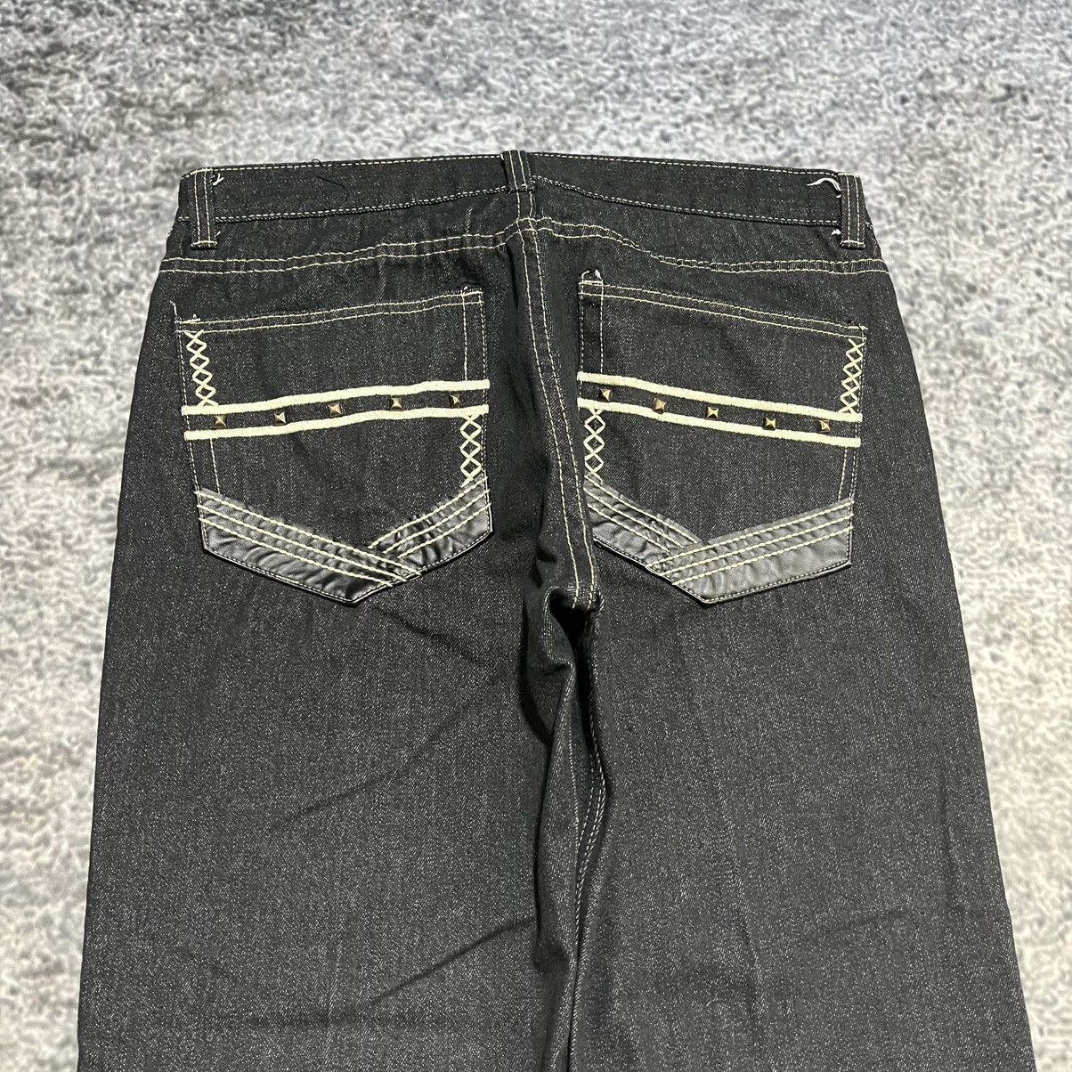 Vintage VINTAGE Y2K JEANETIX BAGGY EMBROIDERED GRUNGE SKATER JEANS Size US 36 / EU 52 - 3 Thumbnail