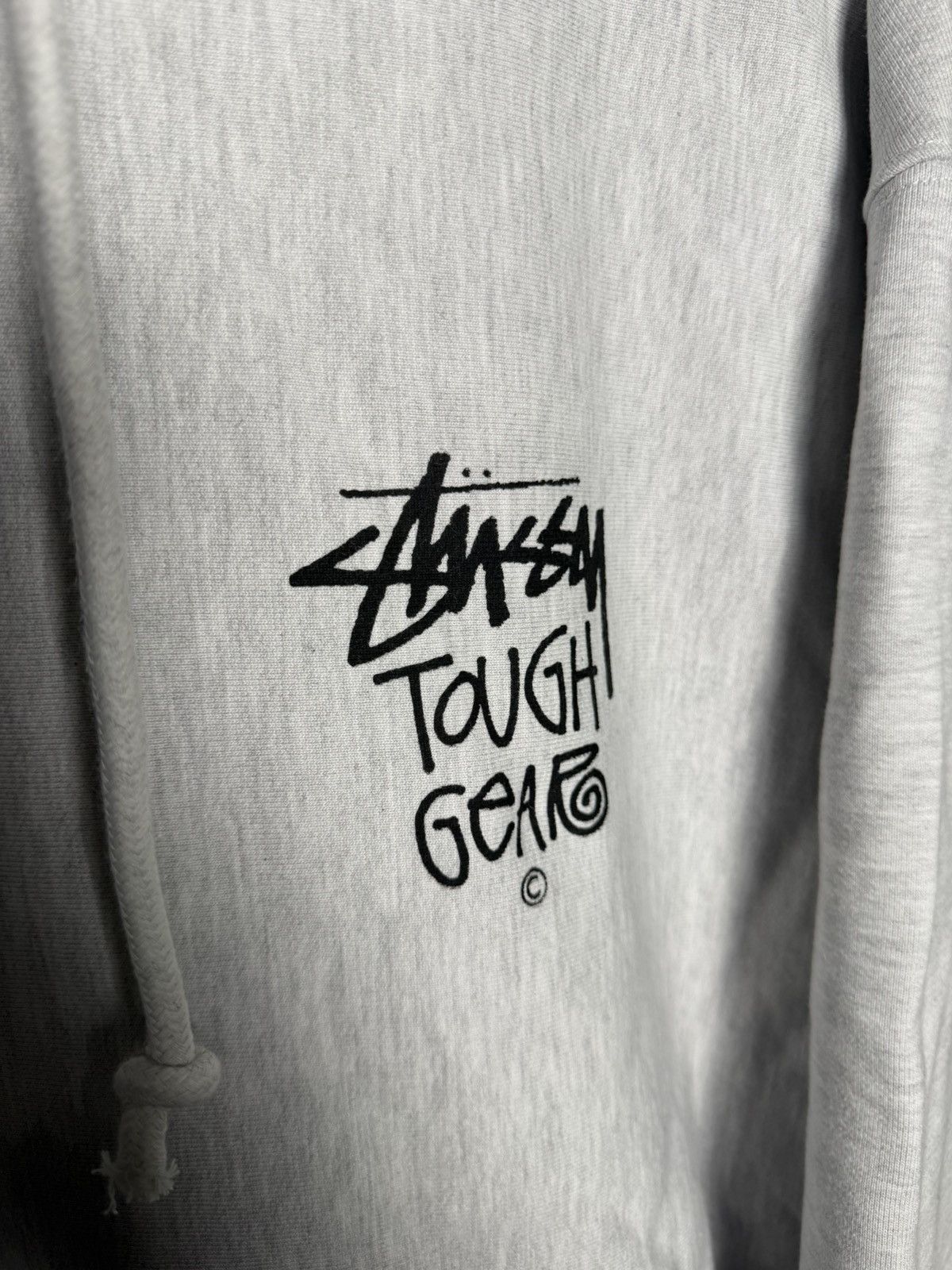 Stussy STUSSY Tough Gear Hoodie “Ash Heather” Size US M / EU 48-50 / 2 - 3 Thumbnail