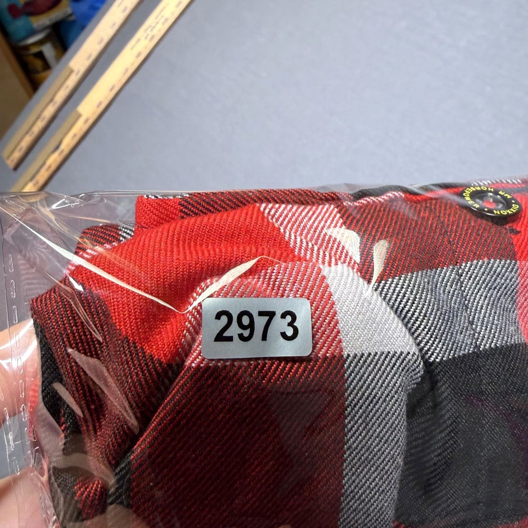 Vintage Dixxon Shirt Mens Large Tall Plaid Long Sleeve Button Up Flannel Clay Smith Cams Red Herritage Mr. Horsepower Moder Size US L / EU 52-54 / 3 - 7 Thumbnail