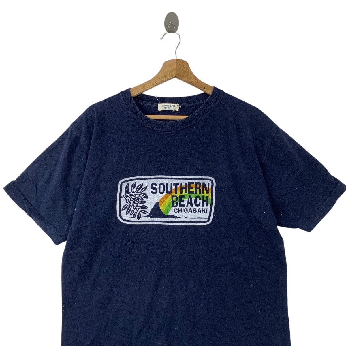 Vintage Vintage SOUTHERN BEACH CHIGASAKI Surf Tee Shirt Top Size US L / EU 52-54 / 3 - 2 Thumbnail
