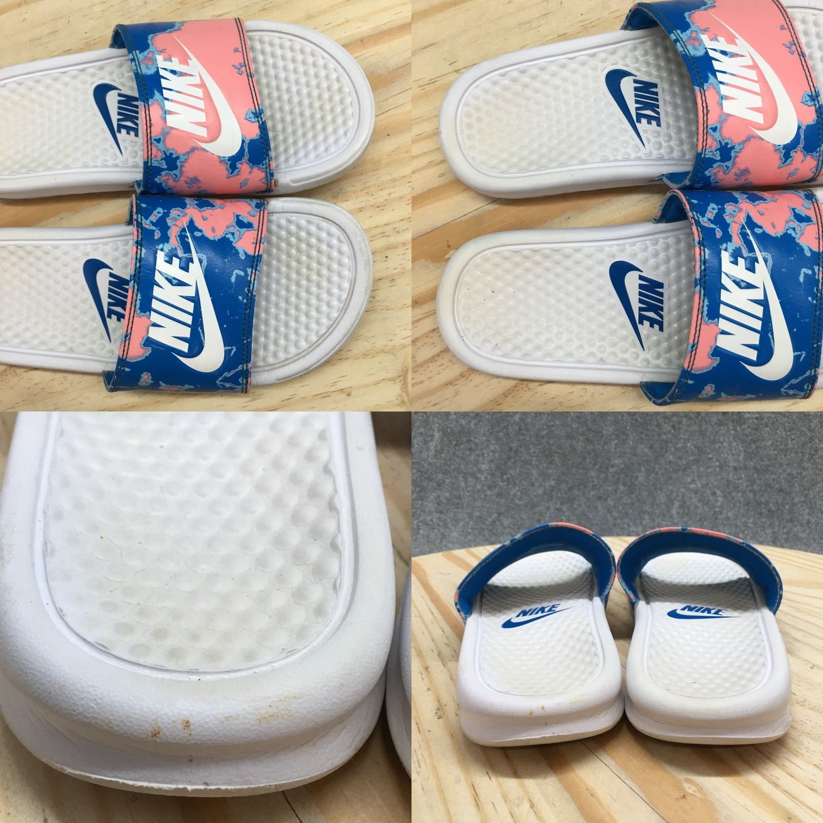 Nike Nike Benassi JDI Sandals Womens 6 Multicolor Print Slides Open Toe Casual Womens Shoes Size US 6 / IT 36 - 8 Thumbnail
