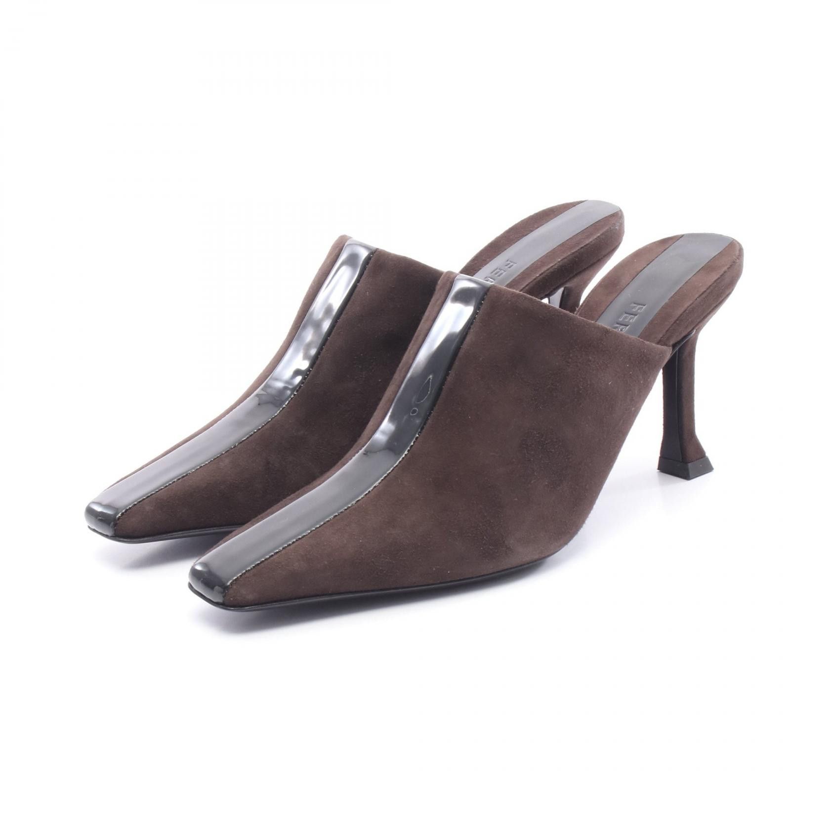 Salvatore Ferragamo Salvatore Ferragamo Salvatore Ferragamo Suede Patent Leather Mule Suede Shoes DUTY FREE for USA Size ONE SIZE - 1 Thumbnail
