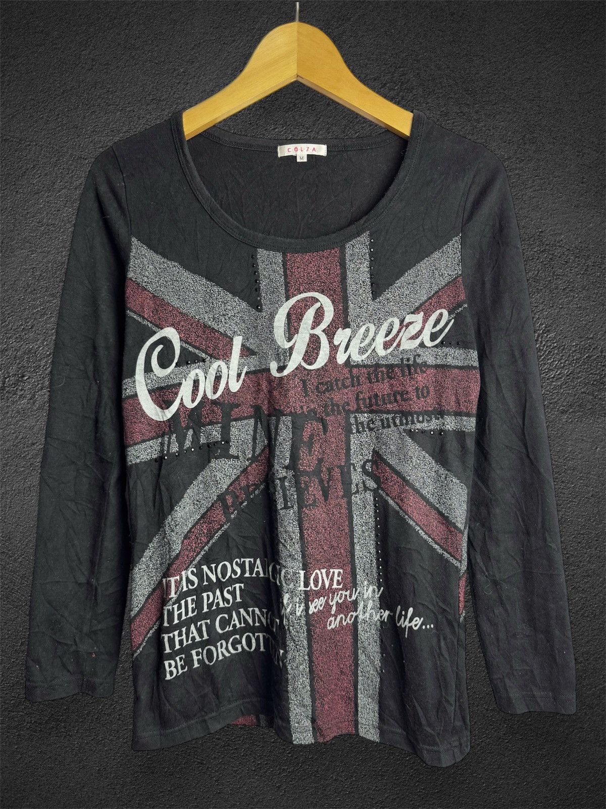 Hysteric Glamour × If Six Was Nine × Japanese Brand 2000s Gothic England Flag Long Sleeve Colza Size US S / EU 44-46 / 1 - 1 Thumbnail
