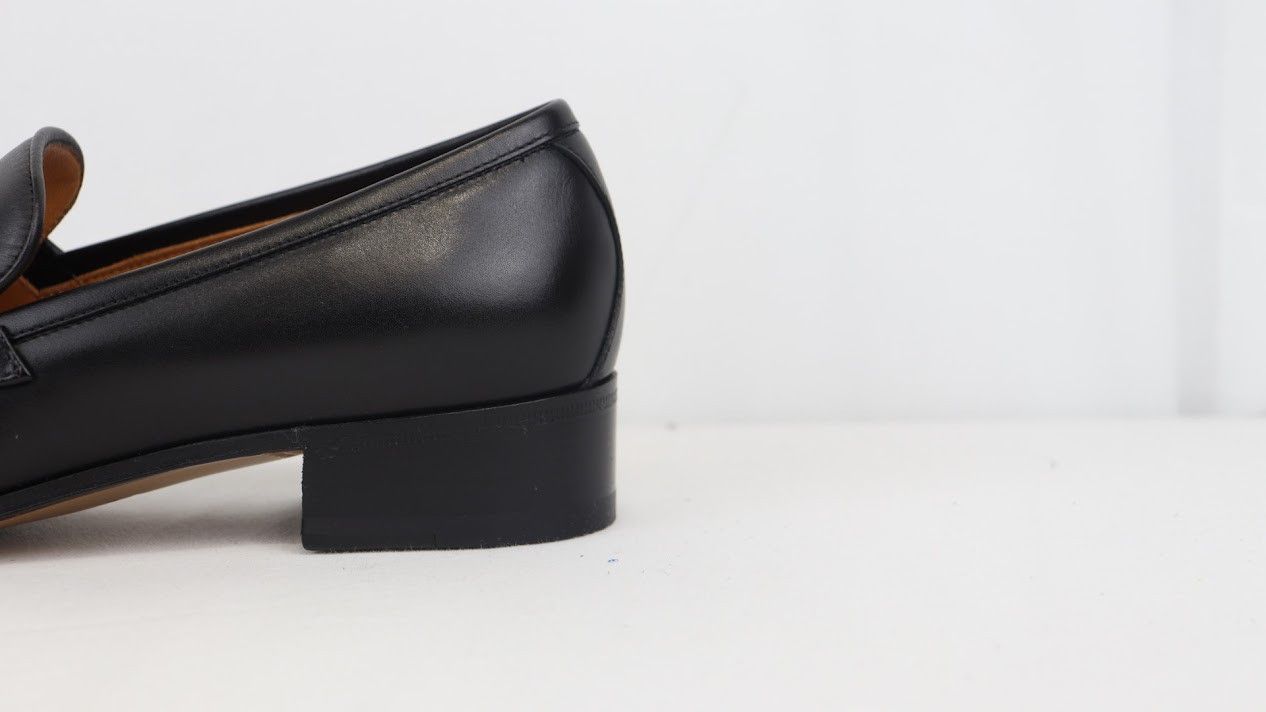 Gucci o1rshd1 Jakarta/NS Gucci Moccasin Leather in Black Size US 7 / IT 37 - 5 Thumbnail