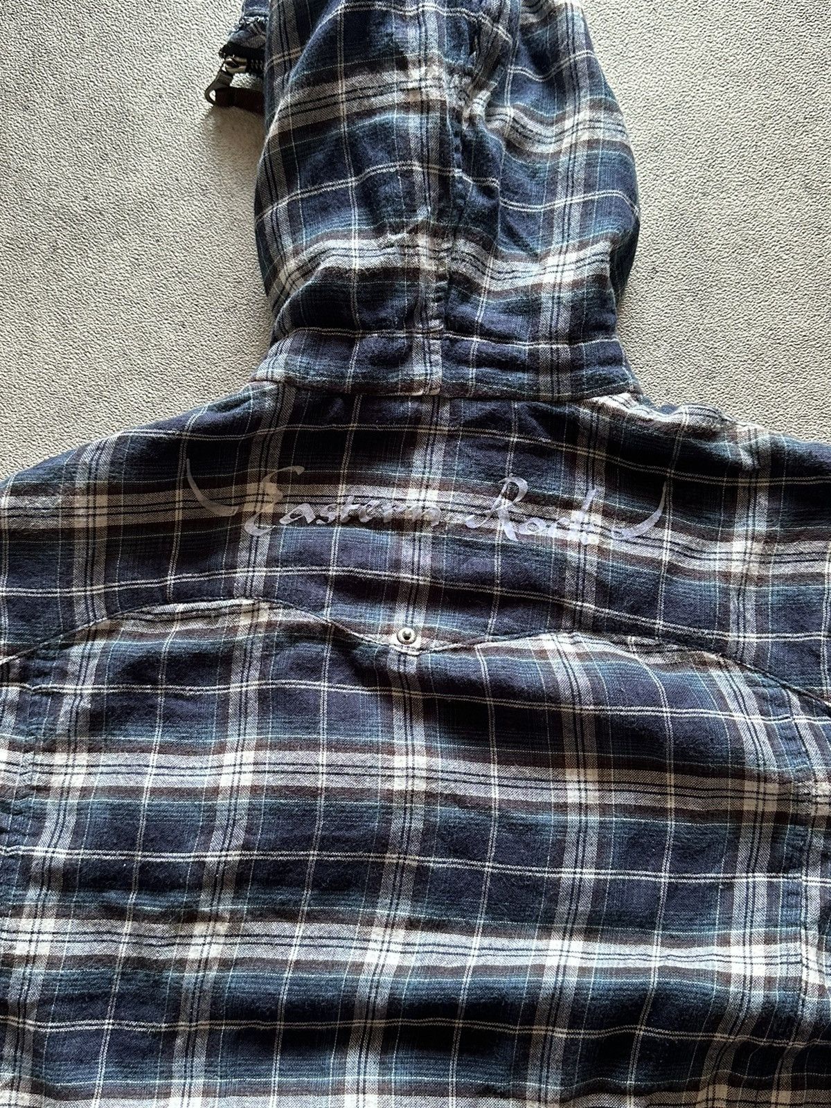 If Six Was Nine 90s Japanese PPFM Plaid Flannel Zip Up Punk LGB Jacket Size US M / EU 48-50 / 2 - 8 Thumbnail