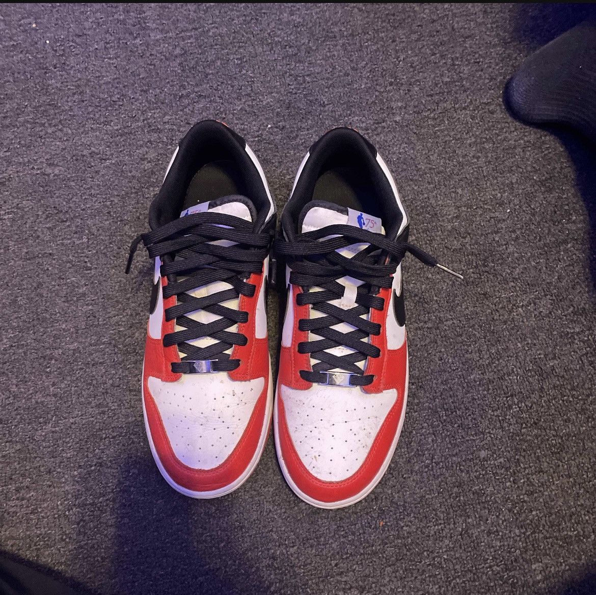 Nike Nba 75th anniversary Nike dunk low Size US 11.5 / EU 44-45 - 3 Thumbnail