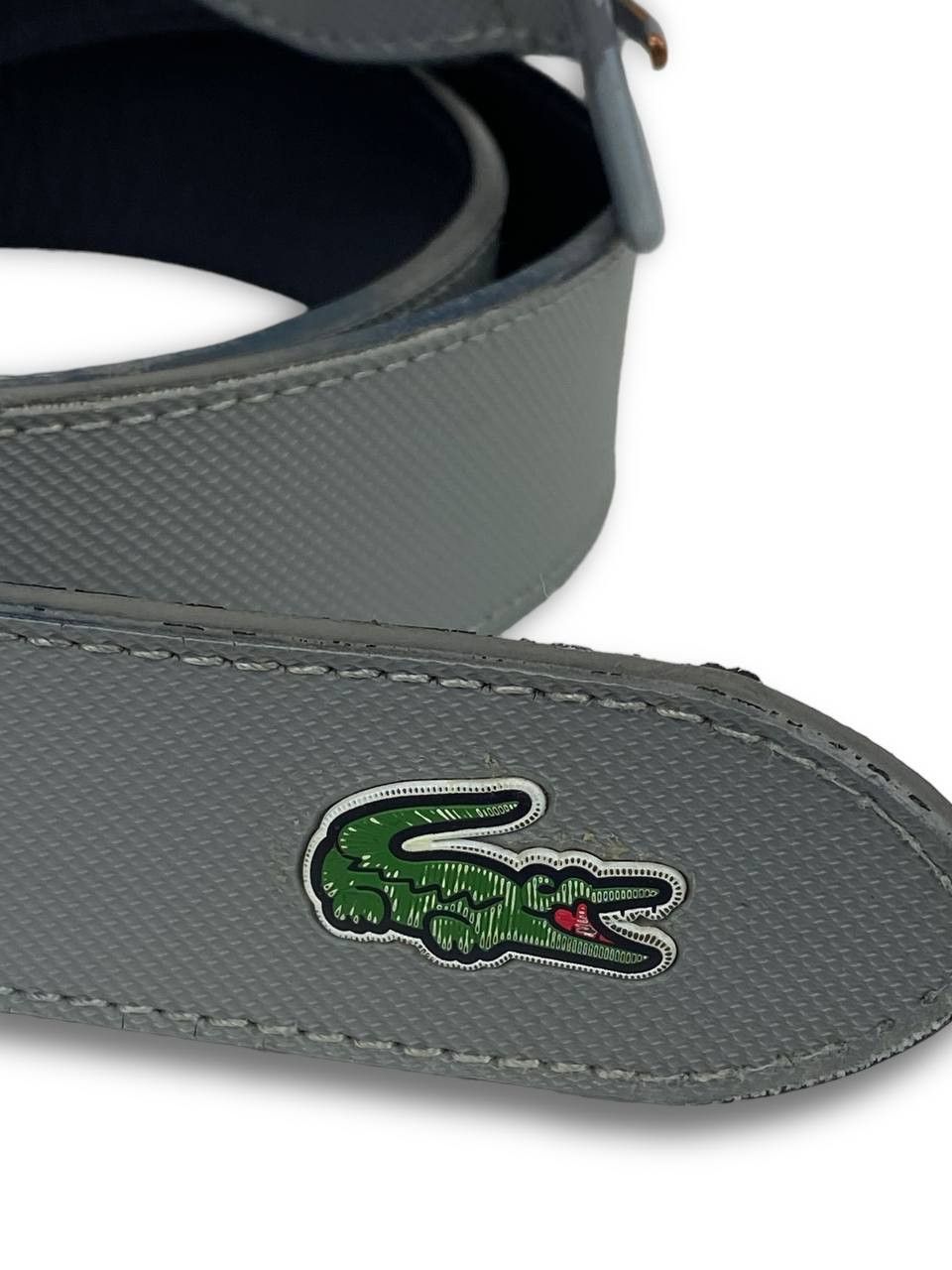 Lacoste Vintage LACOSTE Grey Belt M512 Size ONE SIZE - 3 Thumbnail