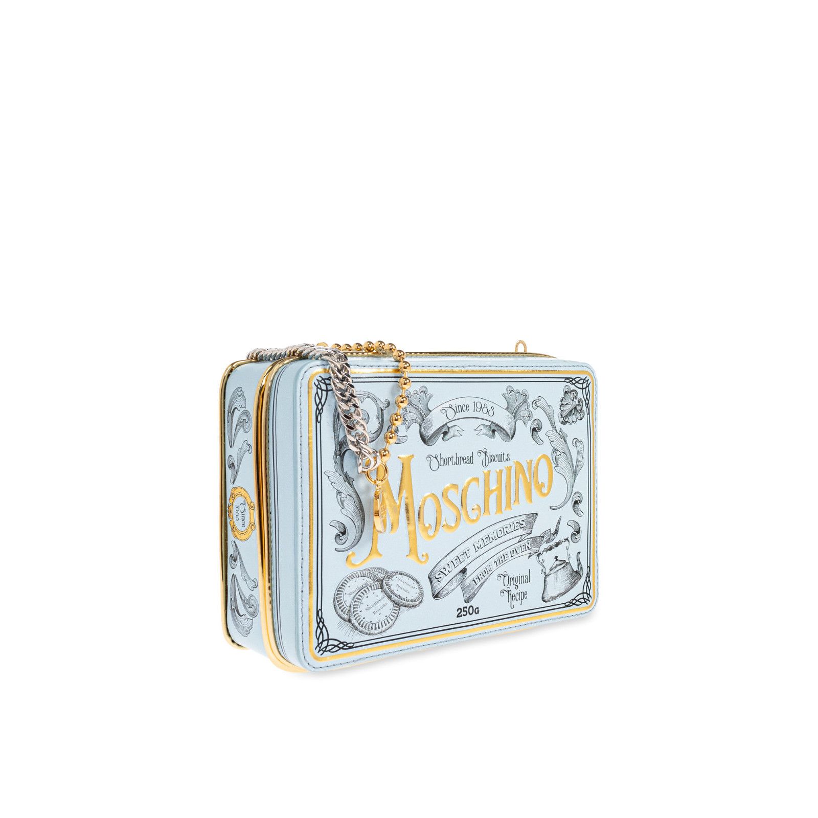 Moschino MOSCHINO Light Blue Shoulder Bag New & Authentic Size ONE SIZE - 3 Thumbnail