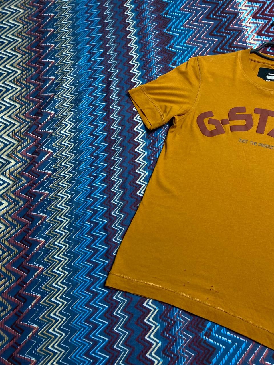 G-Star G Star Raw Vintage Mens Big logo Crew Neck T-Shirt Tee Size US S / EU 44-46 / 1 - 7 Thumbnail