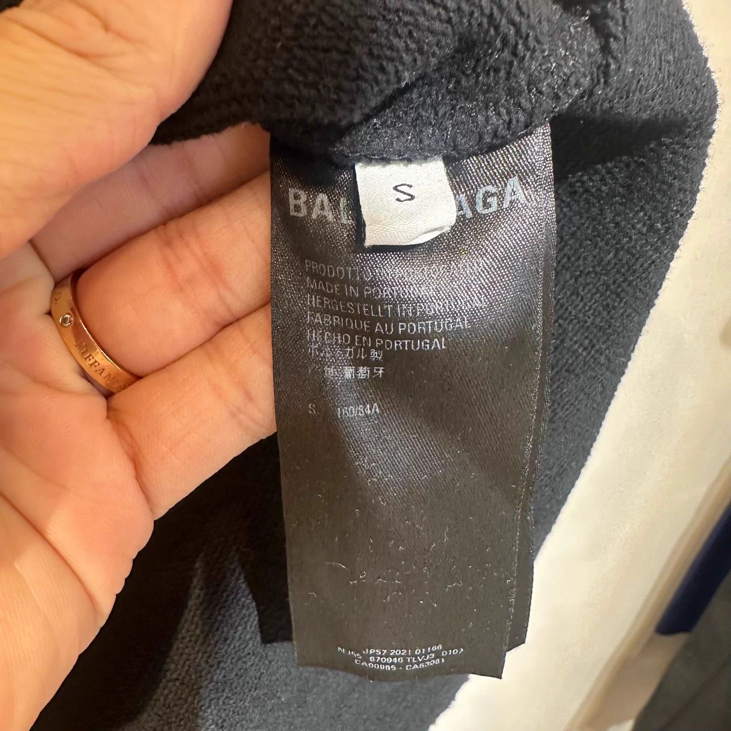 Balenciaga S Balenciaga BB Scissors Distressed Hoodie New Tags Size US S / EU 44-46 / 1 - 4 Thumbnail