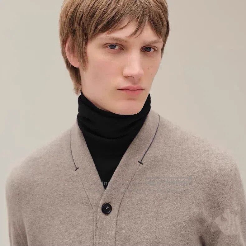Hermes Hermes Men's 25-style cashmere cardigan Size US L / EU 52-54 / 3 - 5 Thumbnail