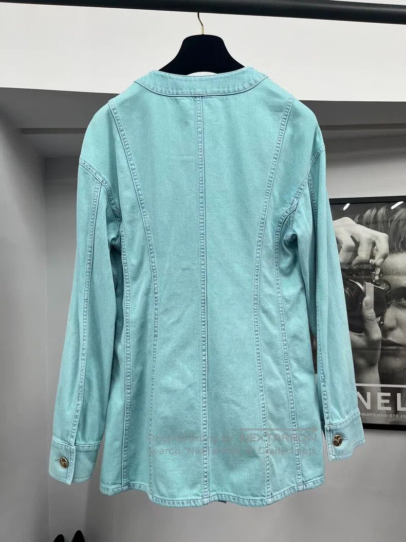 Chanel Chanel 21 Spring and Summer Blue Five-pointed Star Golden Size XS / US 0-2 / IT 36-38 - 4 Thumbnail