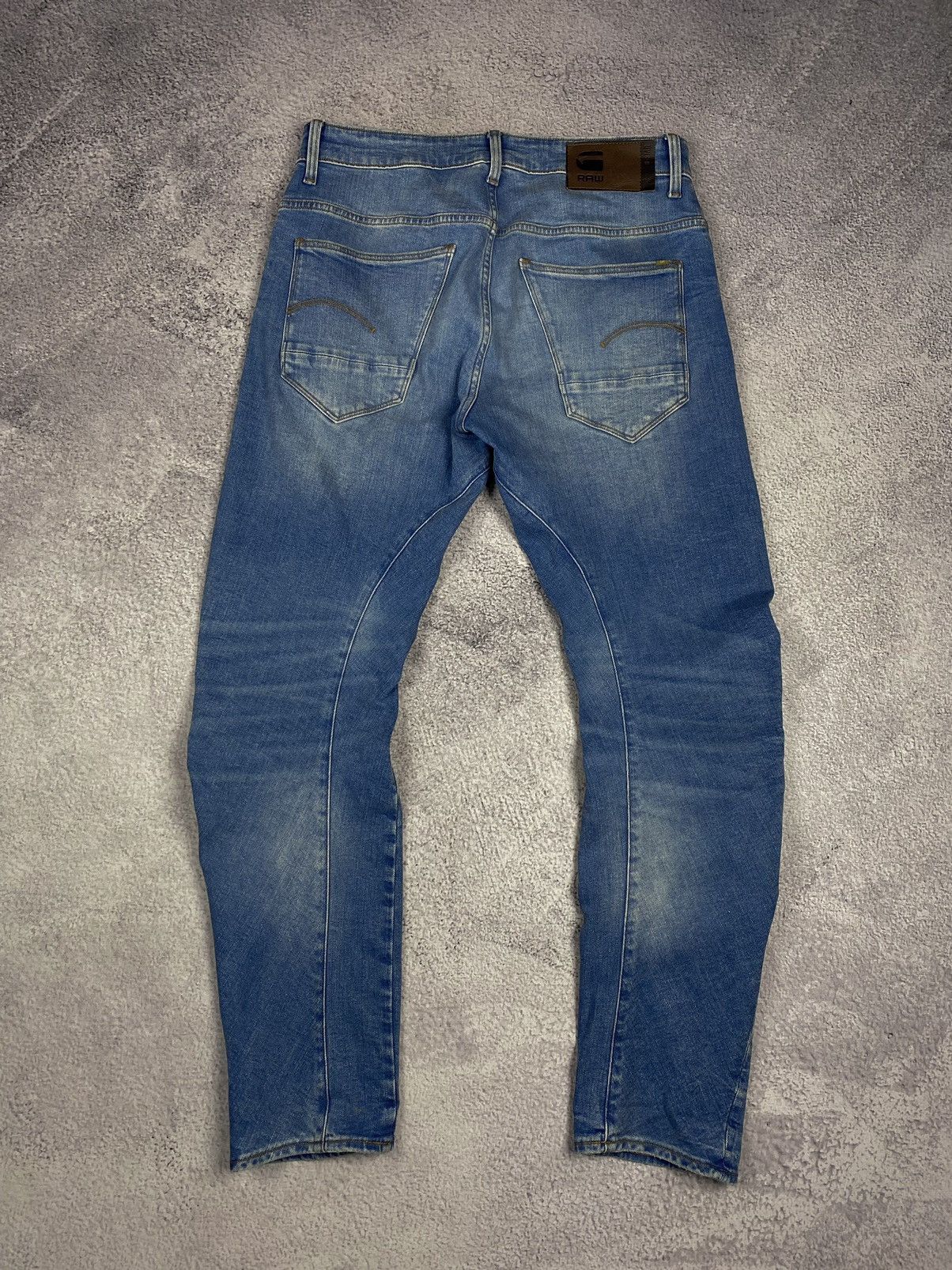 G-Star G-Star Raw Arc 3D Slim Blue Jeans Size US 31 - 2 Thumbnail