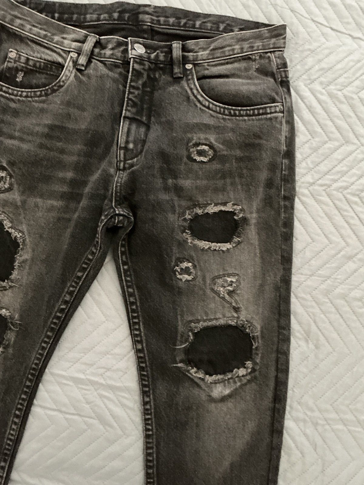 Helmut Lang Helmut Lang MR 87 Jeans – Made in USA – Unisex – Archive Size US 32 / EU 48 - 13 Thumbnail