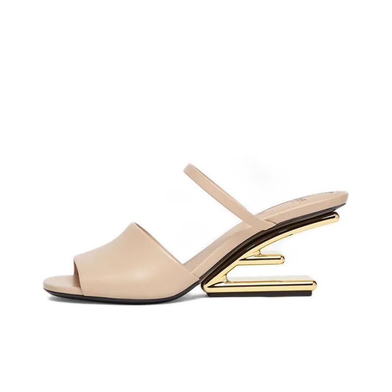 Fendi o1w1db10325 8R8331 Sandals in Beige Size US 11 / IT 41 - 2 Thumbnail