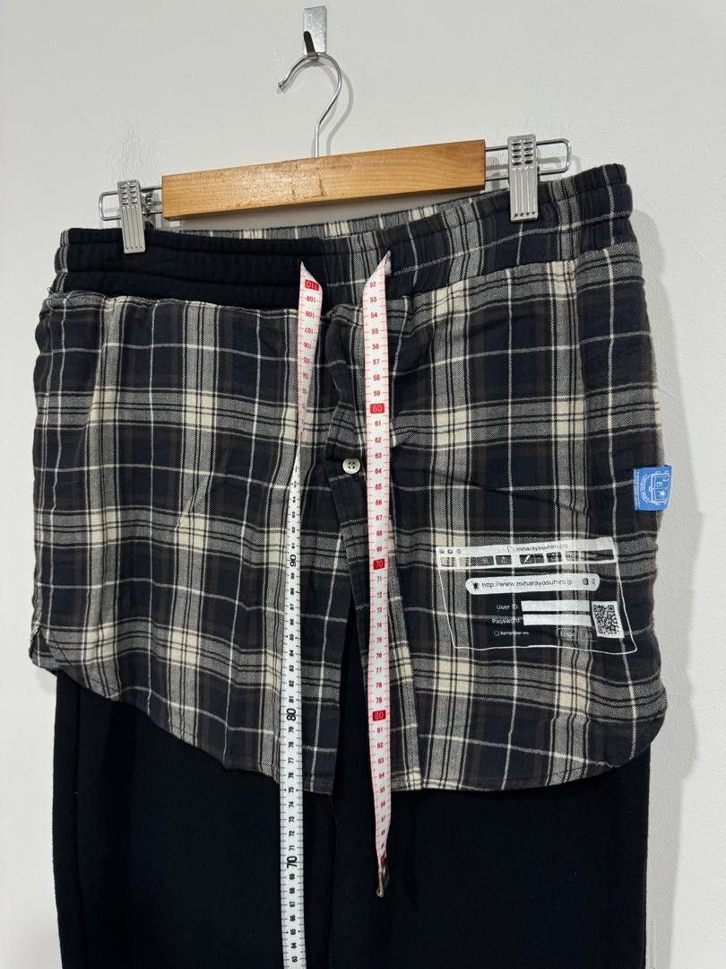 Maison MIHARA YASUHIRO Maison MIHARA YASUHIRO Flannel Shirt Sweatpants Size US 32 / EU 48 - 2 Thumbnail