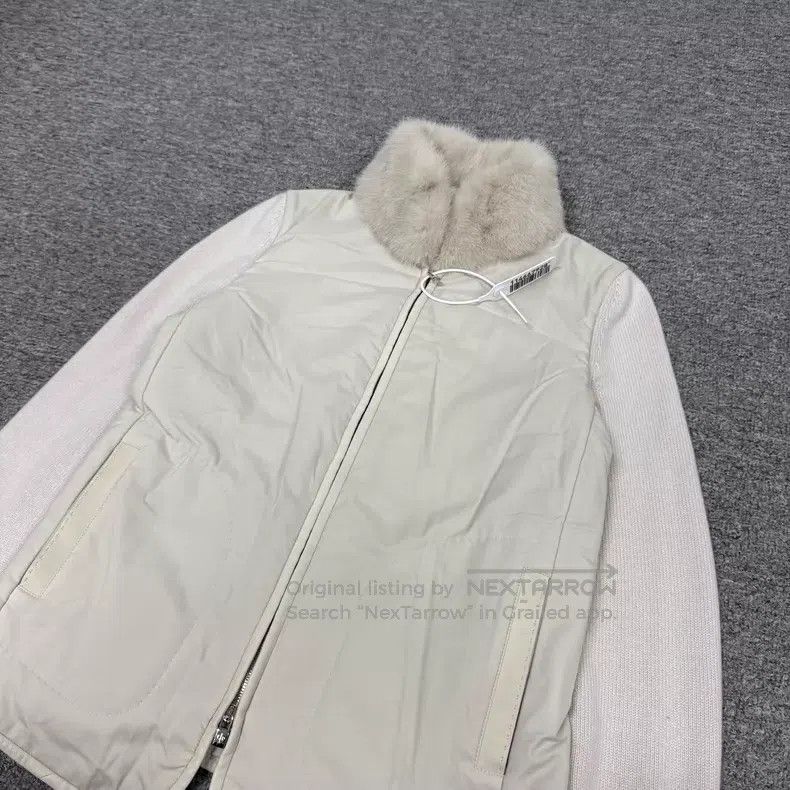 Loro Piana Loro Piana Mink Fur Collar Cashmere Knit Patchwork Jacket Size XS / US 0-2 / IT 36-38 - 3 Thumbnail