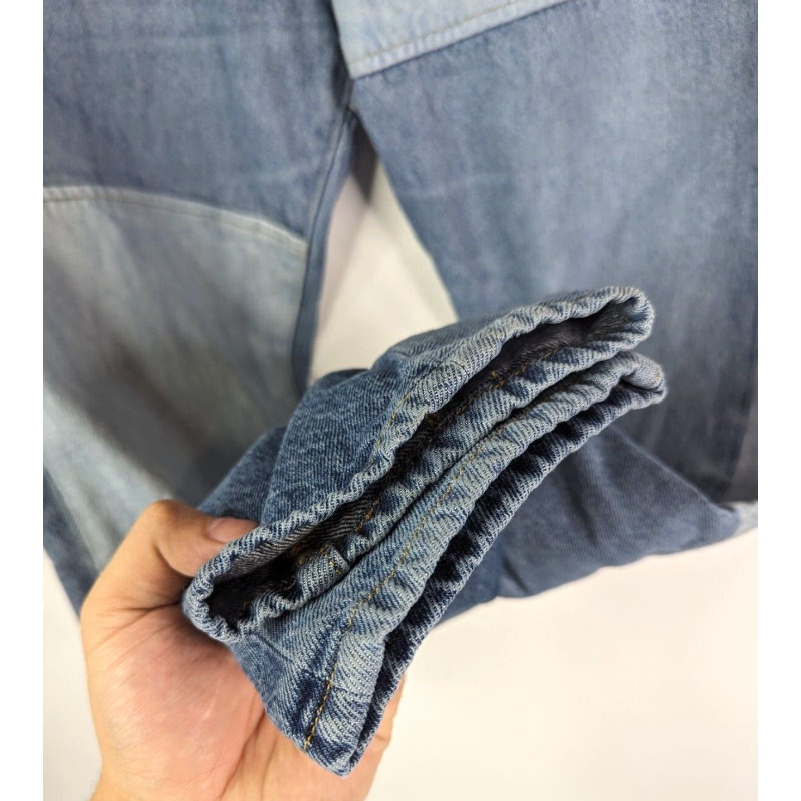 Pacsun PacSun Jeans Unisex Adults Tapered Slim Work Indigo Patch Denim Size 29x30 Blue Streetwear Size US 29 - 3 Thumbnail