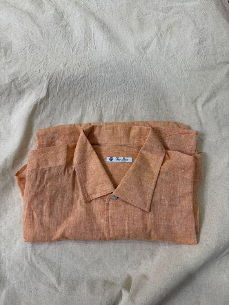 Loro Piana LORO PIANA Linen shirt Size US L / EU 52-54 / 3 - 2 Thumbnail