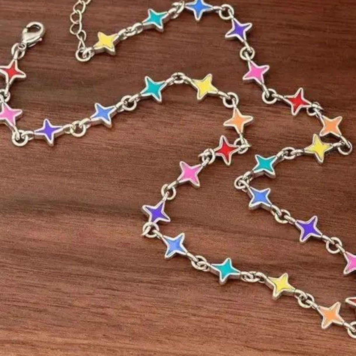 Vintage Star Pendant Splice Necklace Size ONE SIZE - 1 Thumbnail