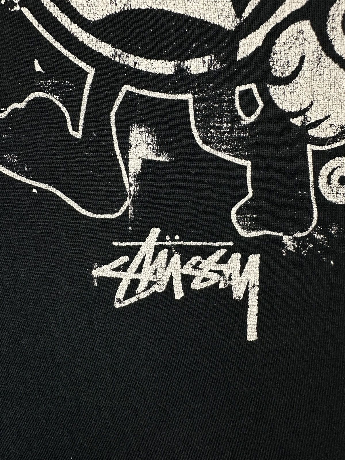 Stussy Stussy Link Man Overprint Logo T-Shirt Size US M / EU 48-50 / 2 - 3 Thumbnail