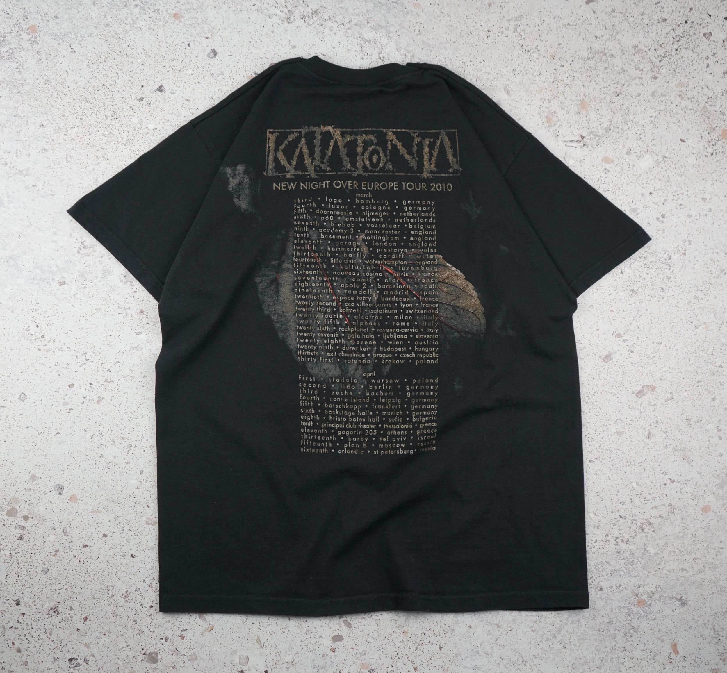 Band Tees × Vintage Vintage 2010 Katatonia Tour T-Shirt Size US M / EU 48-50 / 2 - 4 Thumbnail