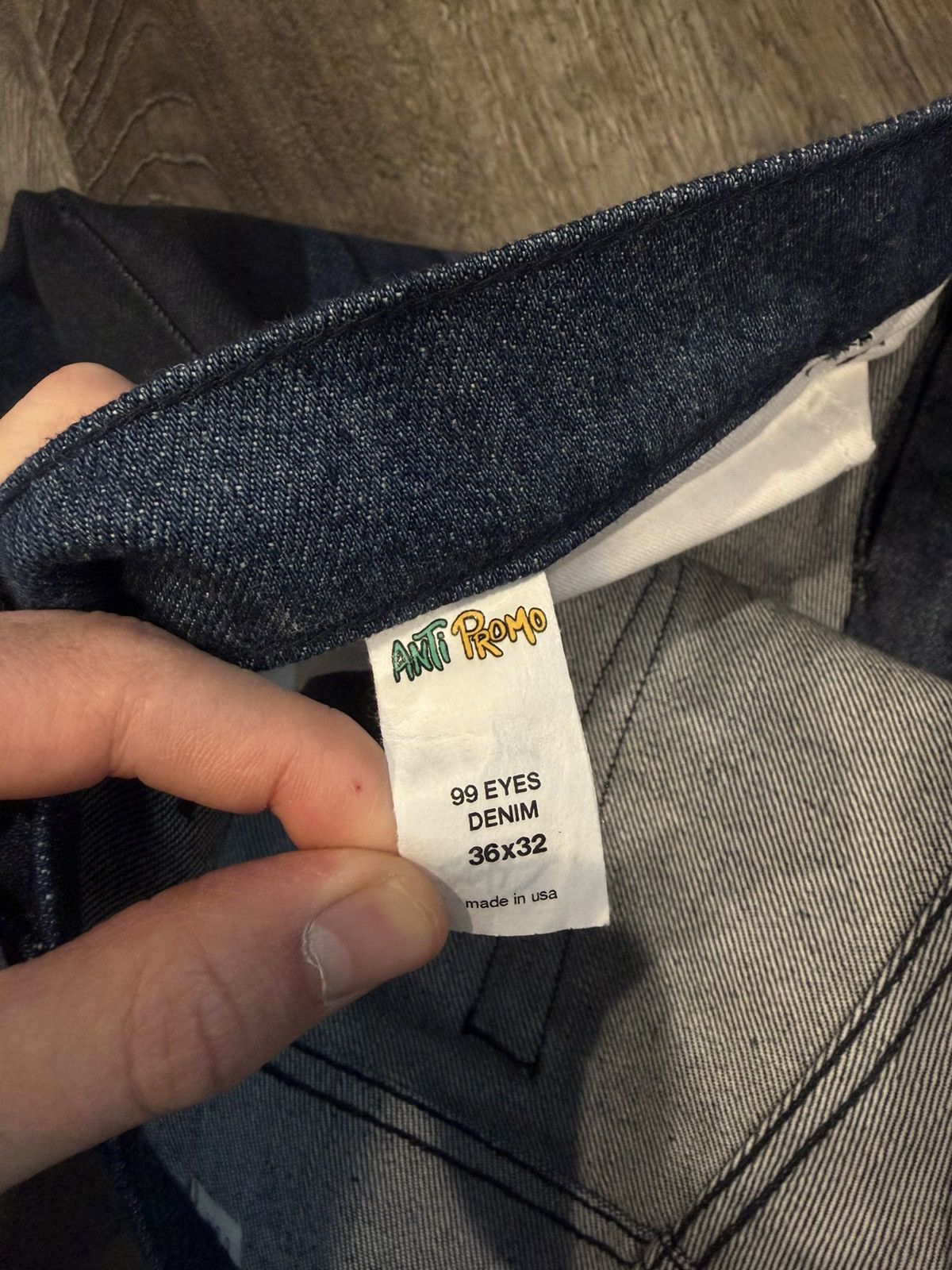 Matty Boy Matty Boy Anit Promo Jeans Blue Size US 36 / EU 52 - 6 Thumbnail