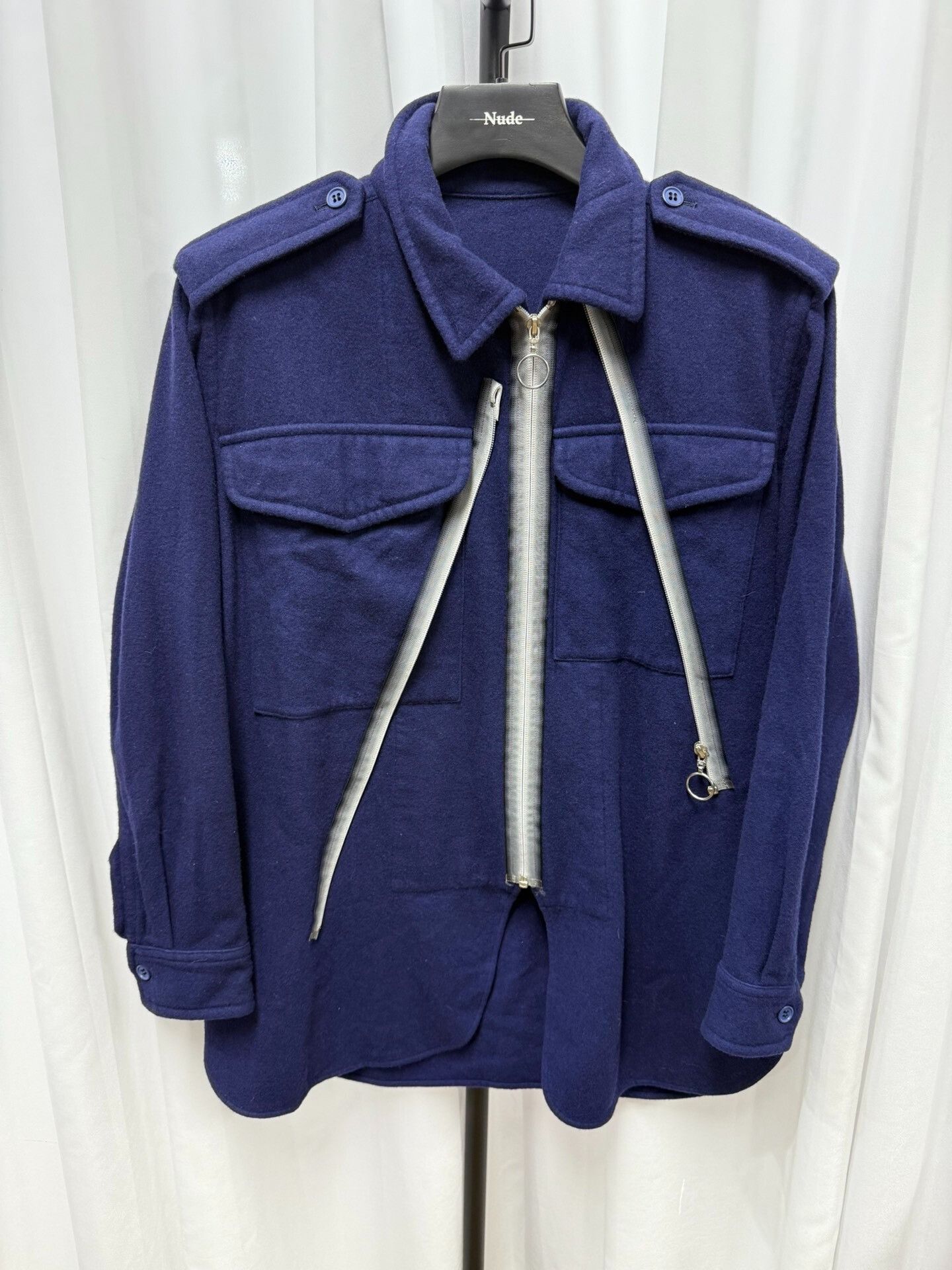Yohji Yamamoto Gradient Zip Jacket by Yohji Yamamoto Size US M / EU 48-50 / 2 - 1 Thumbnail
