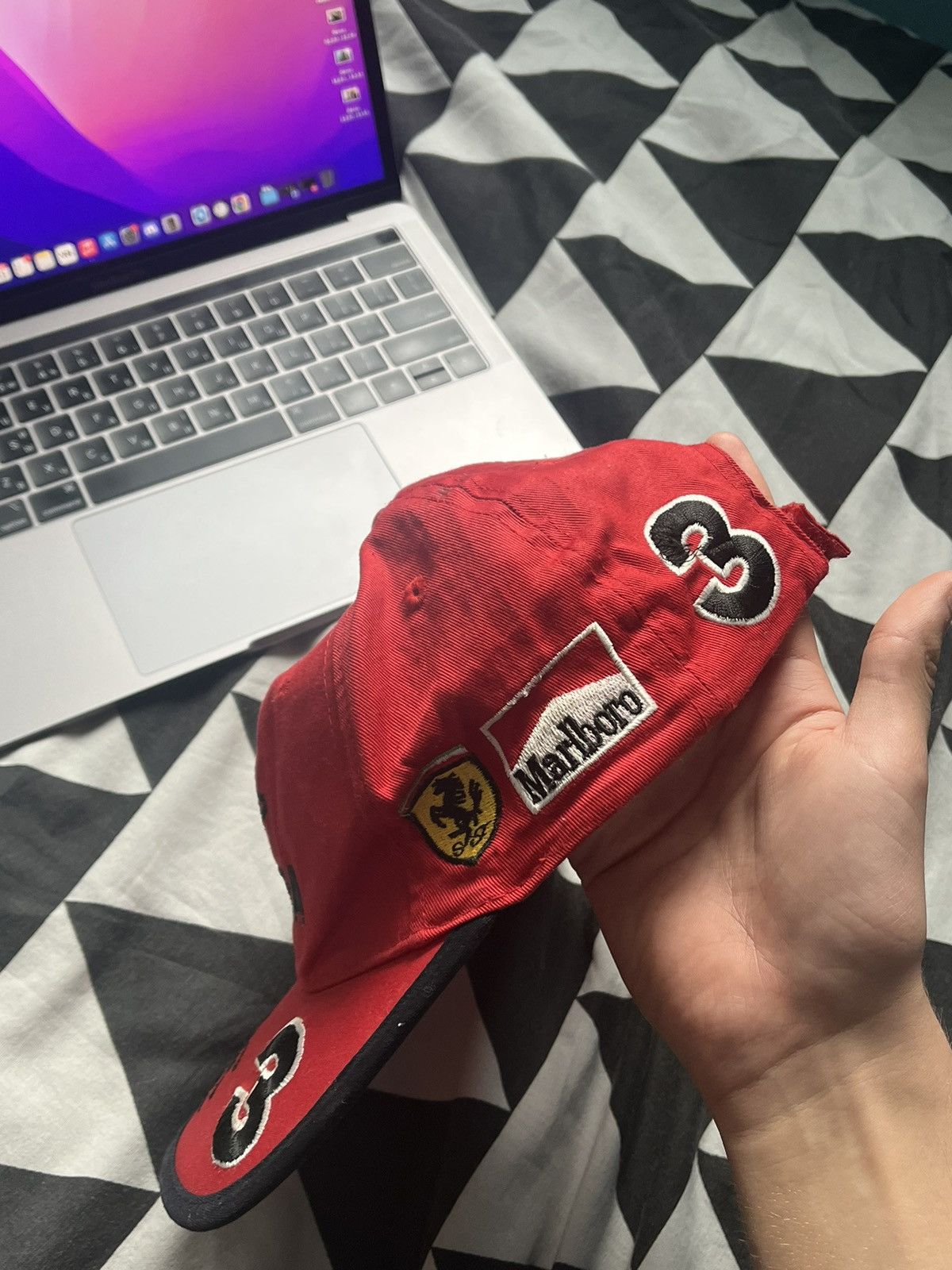 Ferrari × Marlboro × Vintage malboro cap vintage Size ONE SIZE - 2 Thumbnail