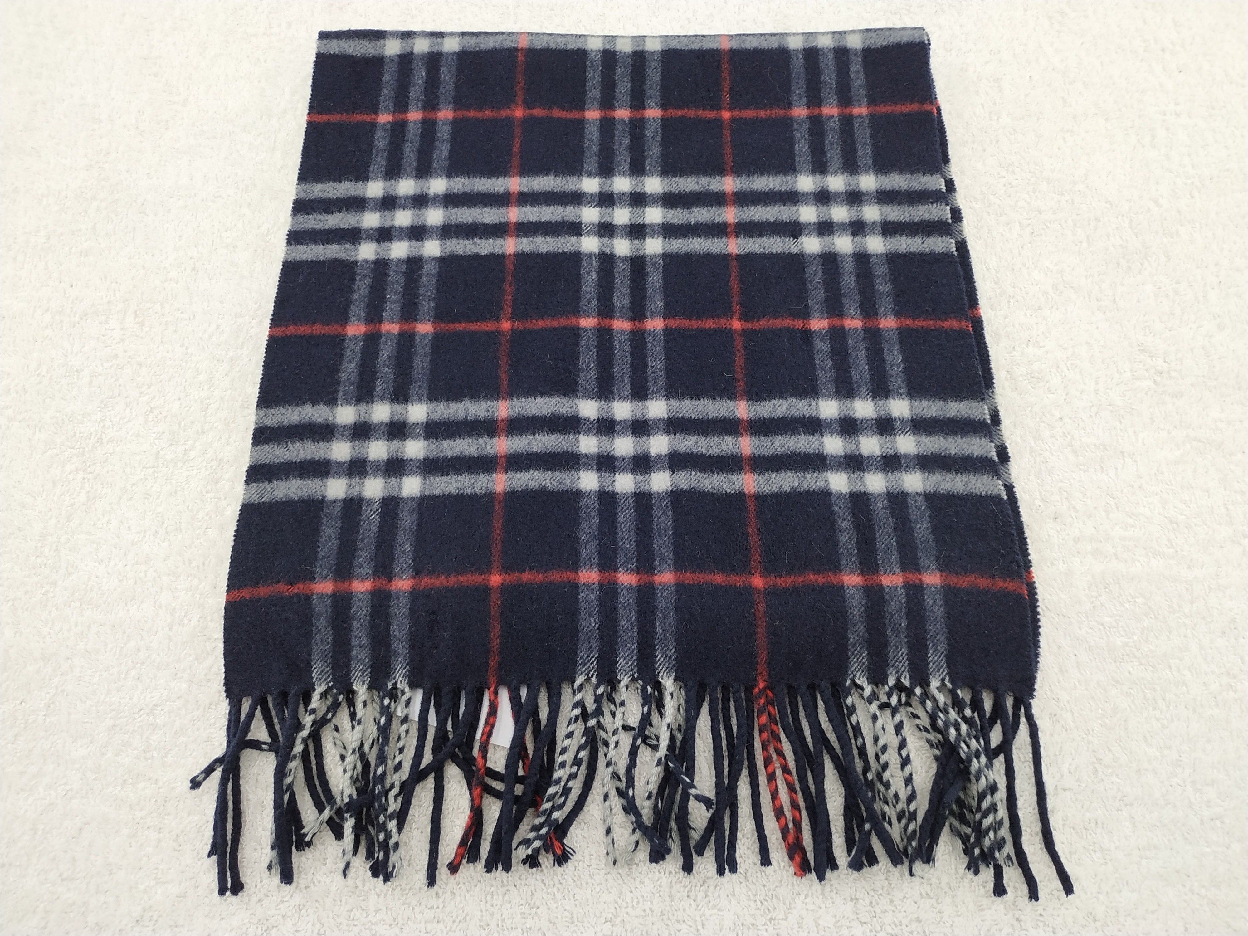 Burberry × Vintage Burberry Scarf / Muffler / Neckwear - WW226 Size ONE SIZE - 2 Thumbnail